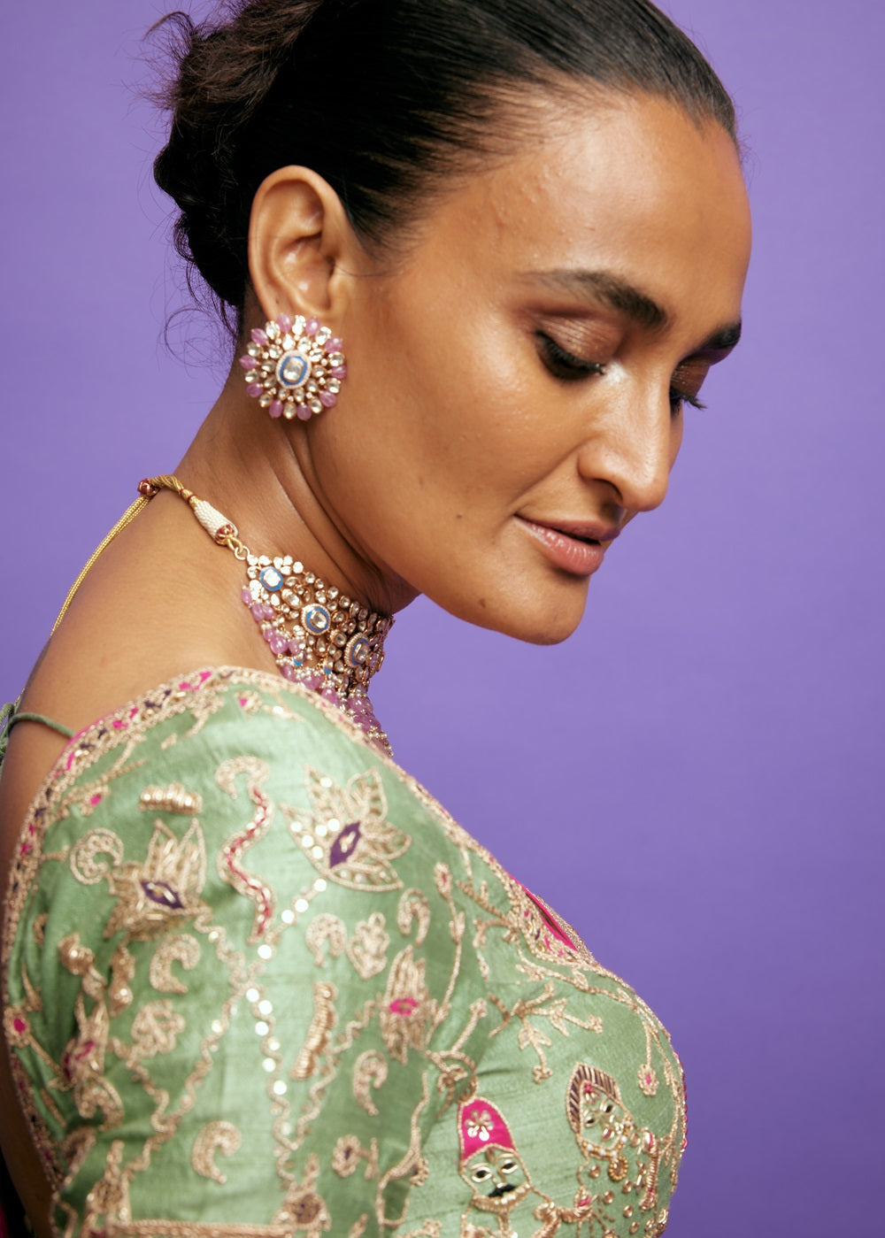 Johari Lehenga set