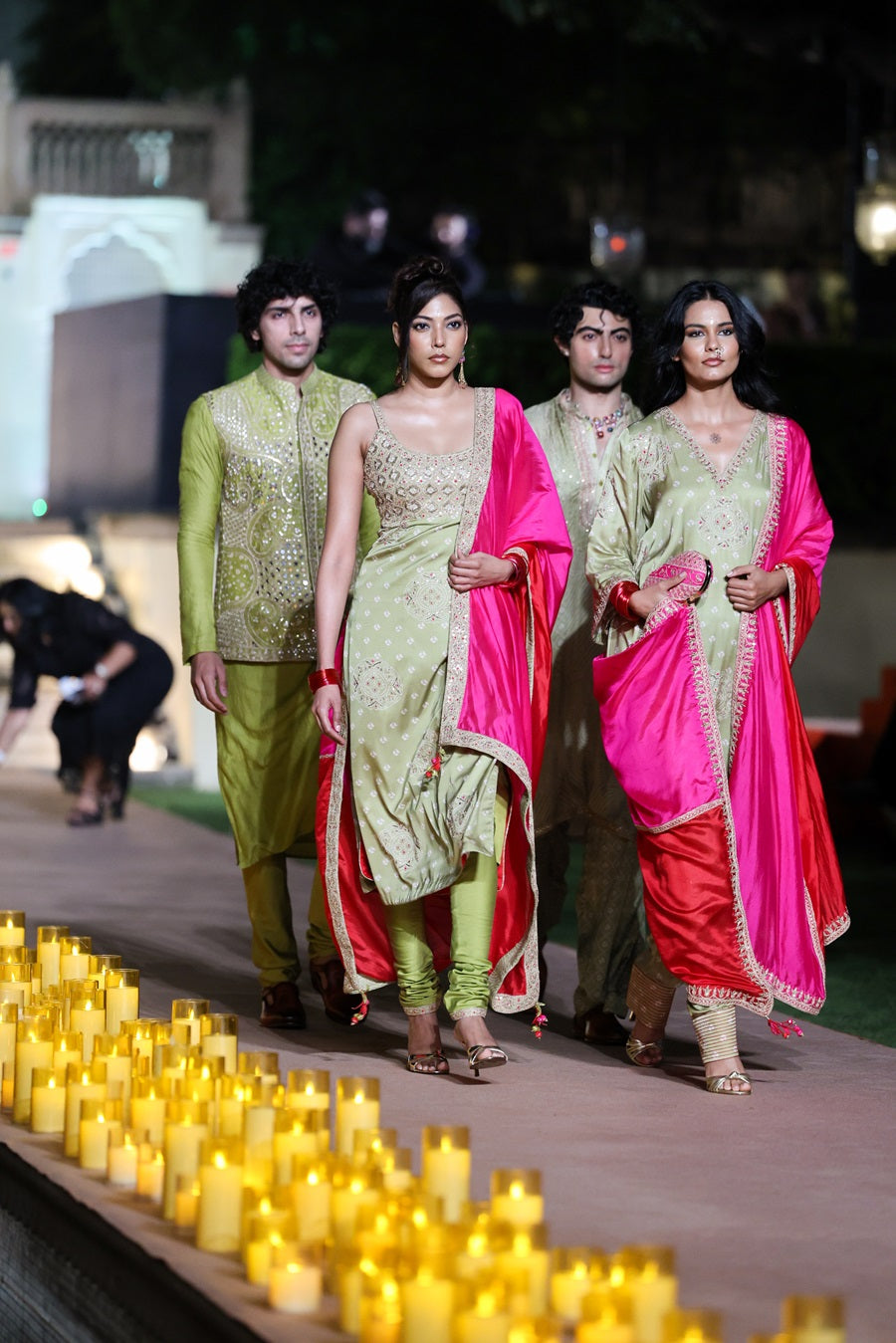 Kaftaan Kurta Set