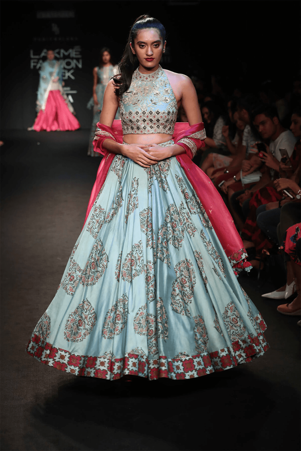 Blouse With Skirt & Dupatta