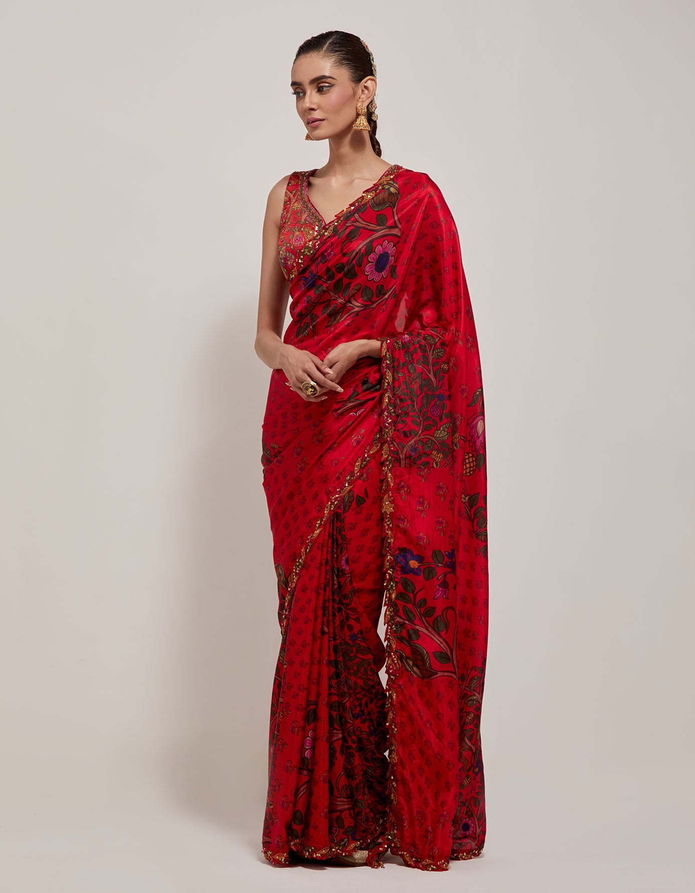 Amer Saree Set