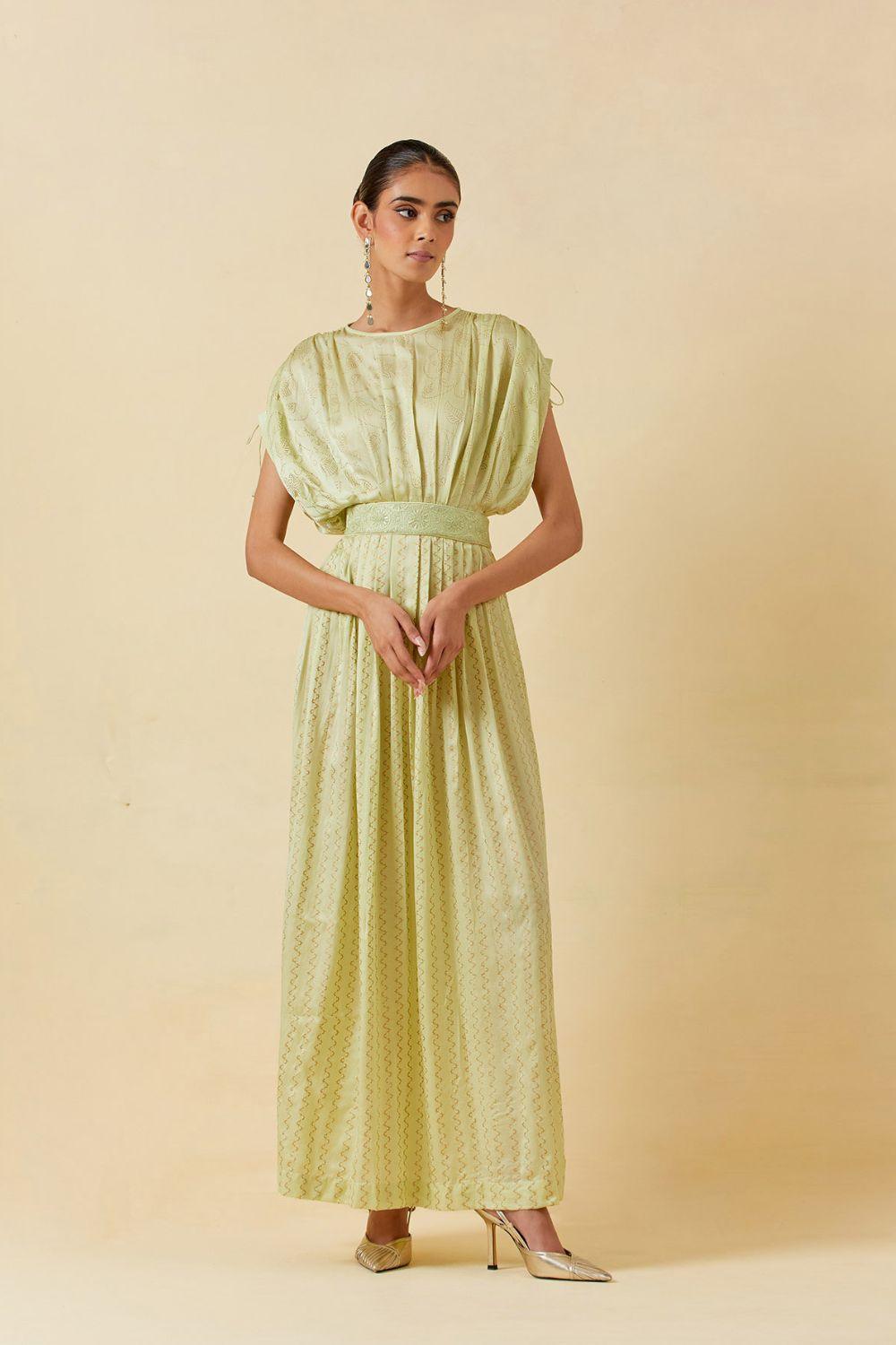 Mint Waistbelt Dress