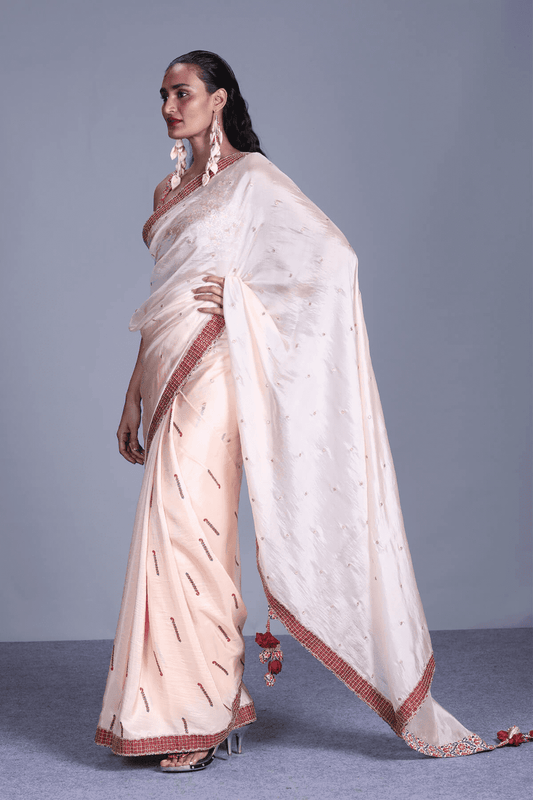 Buttercup Organza Pallu Saree