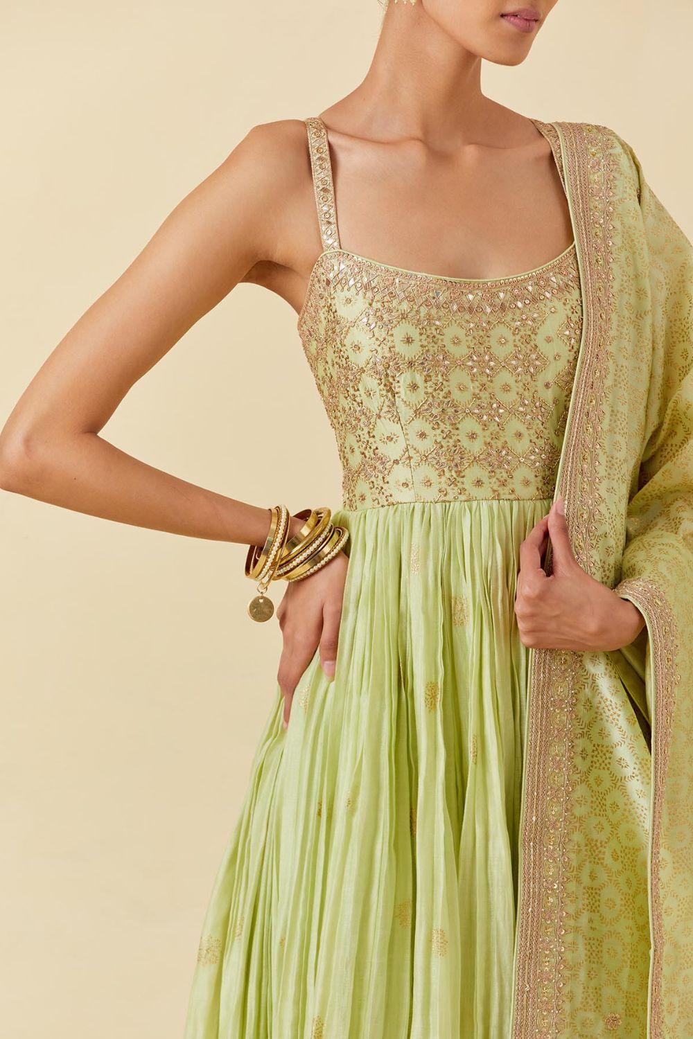 The Ghoomar Anarkali Set