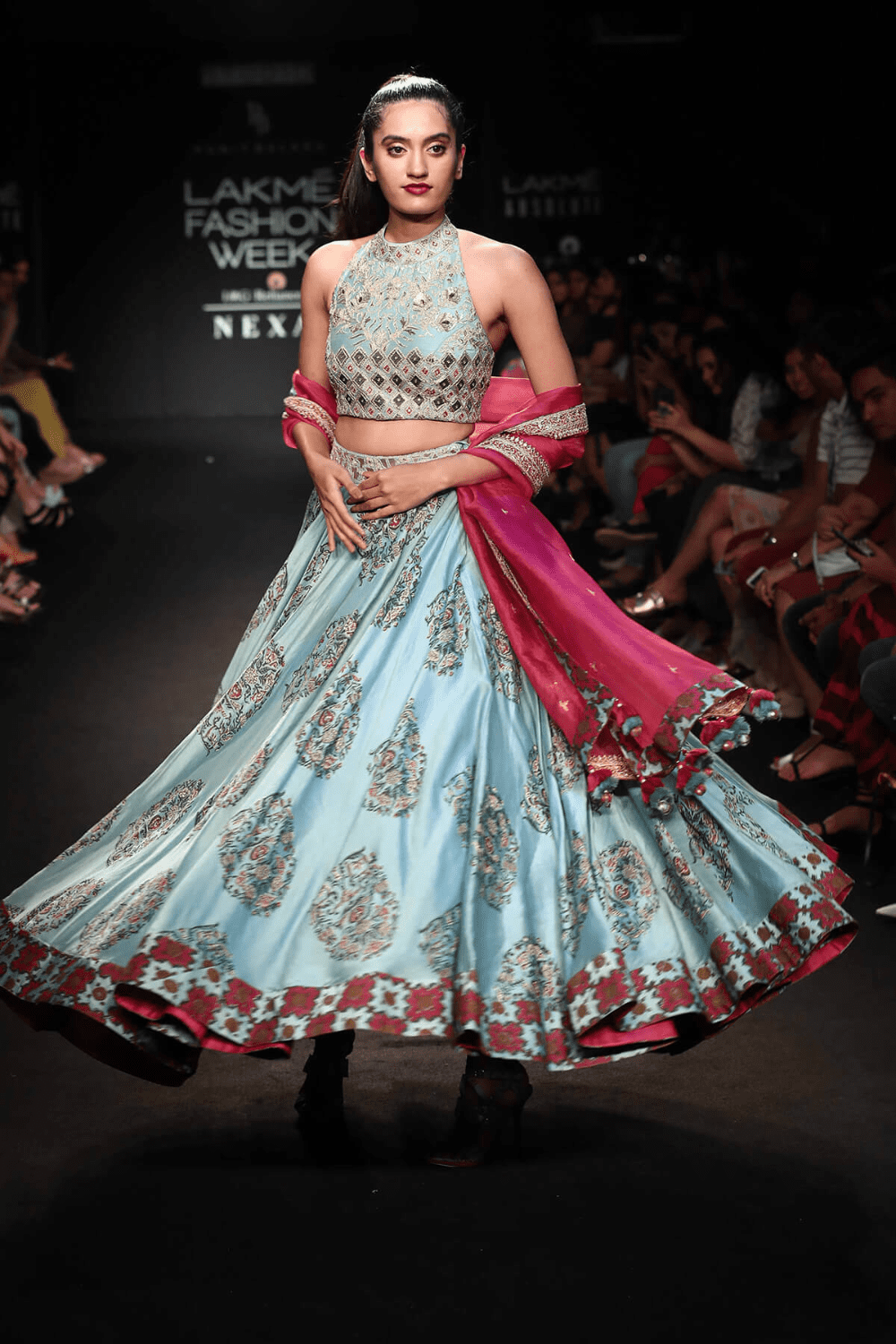 Blouse With Skirt & Dupatta