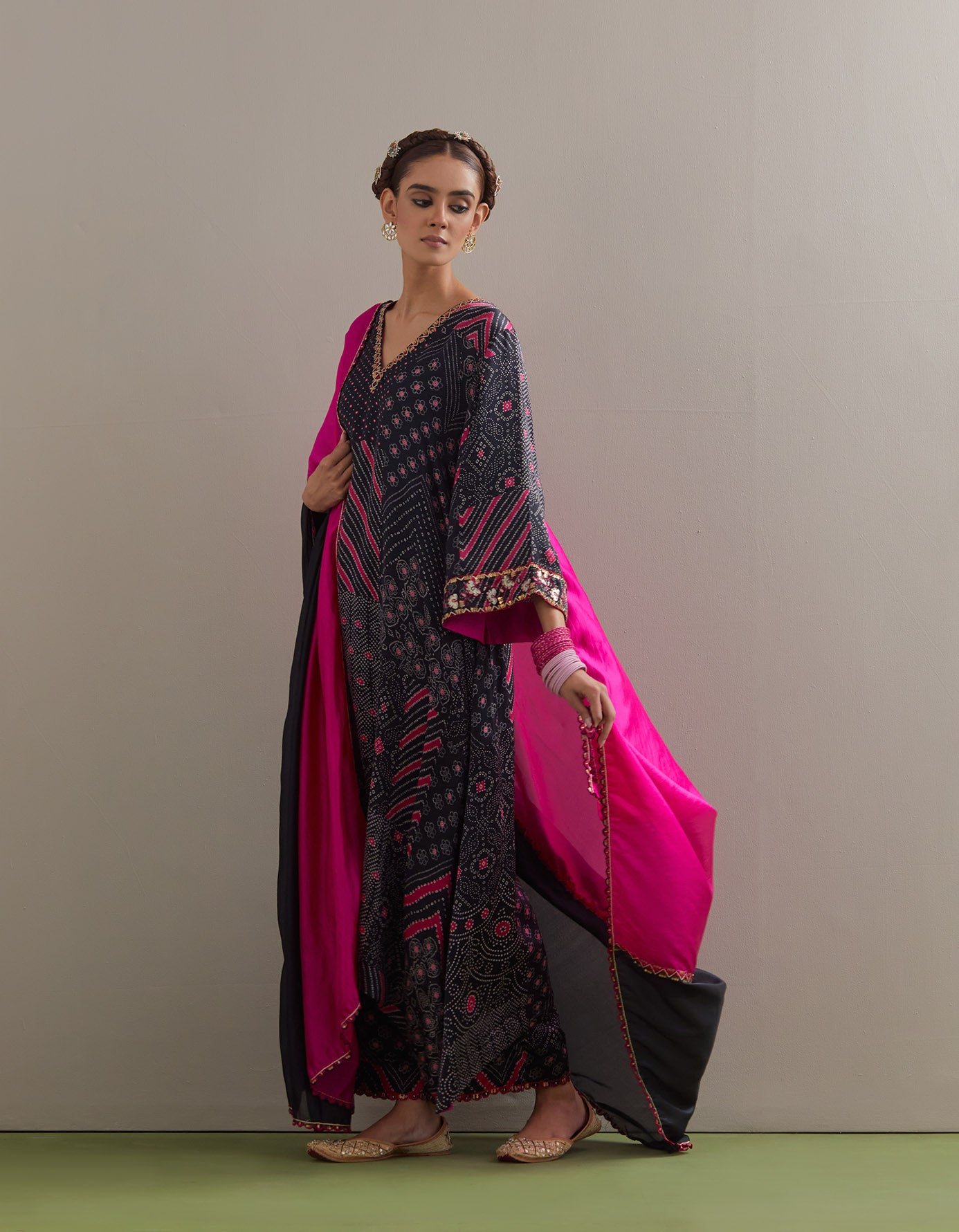 Kaftaan Kurta Set