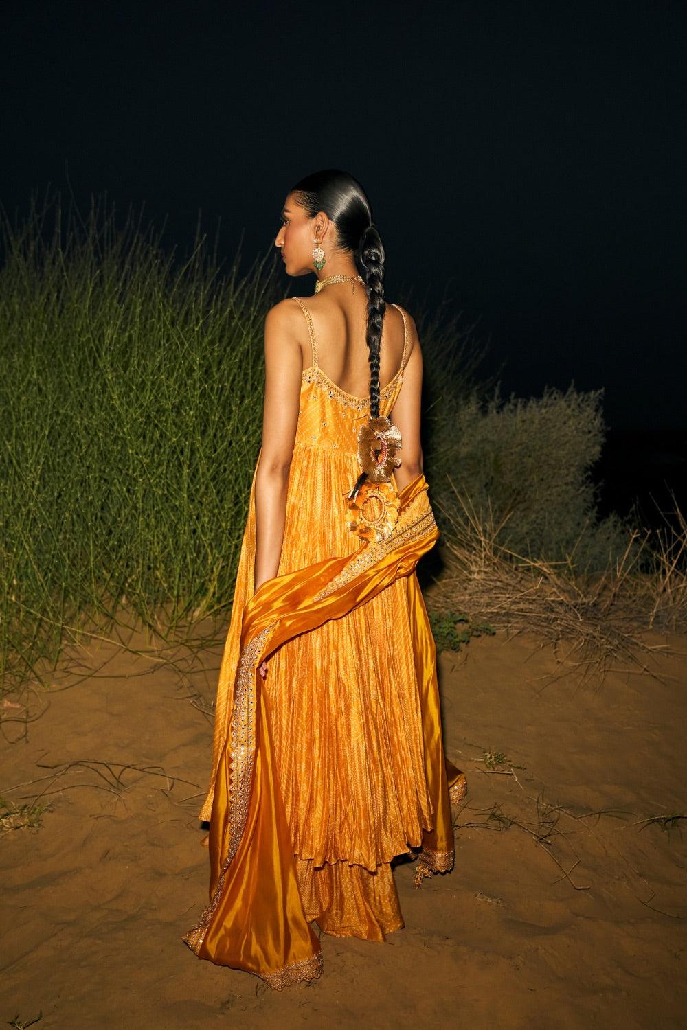 The Ghoomar Anarkali Set