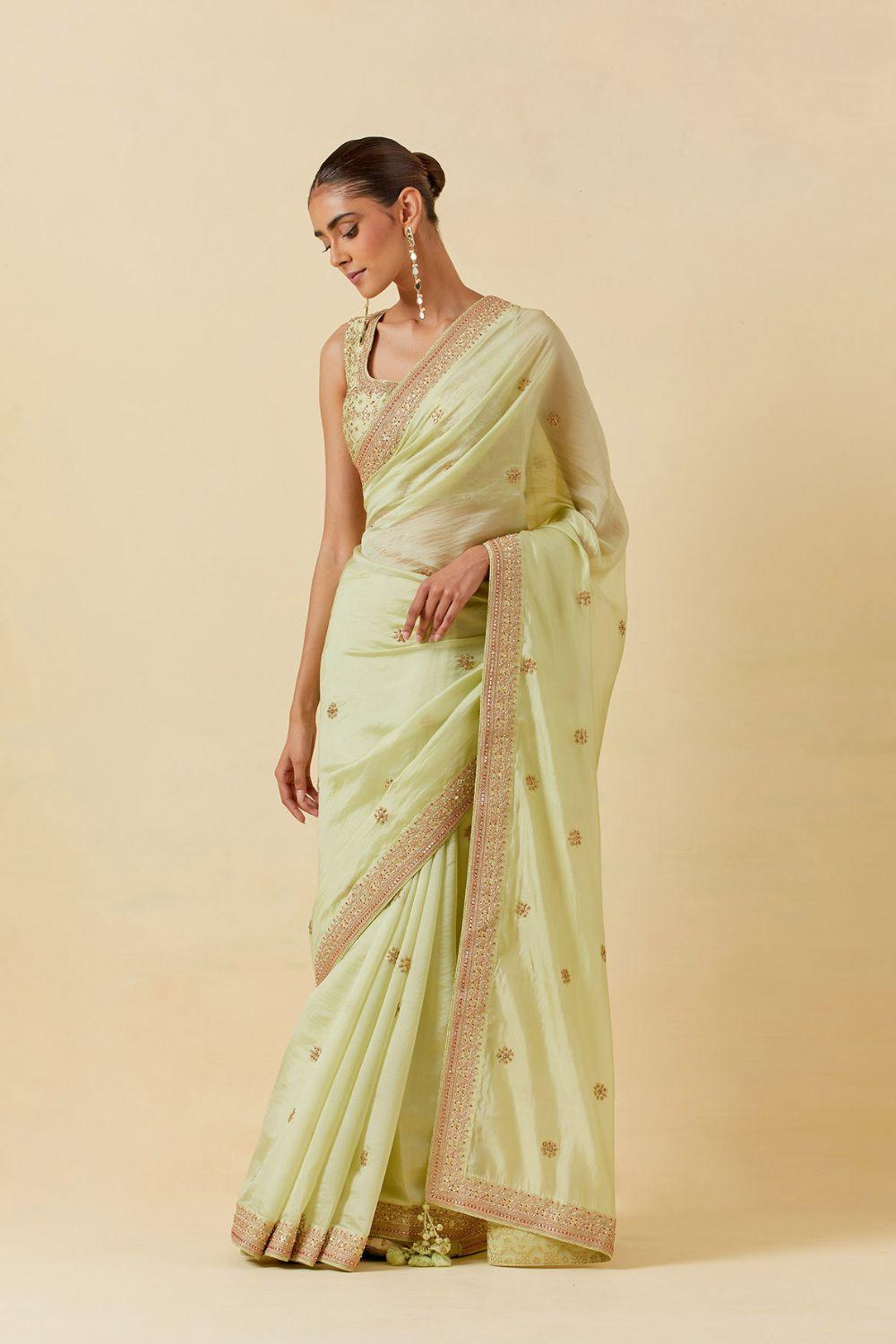 Embroidered Saree