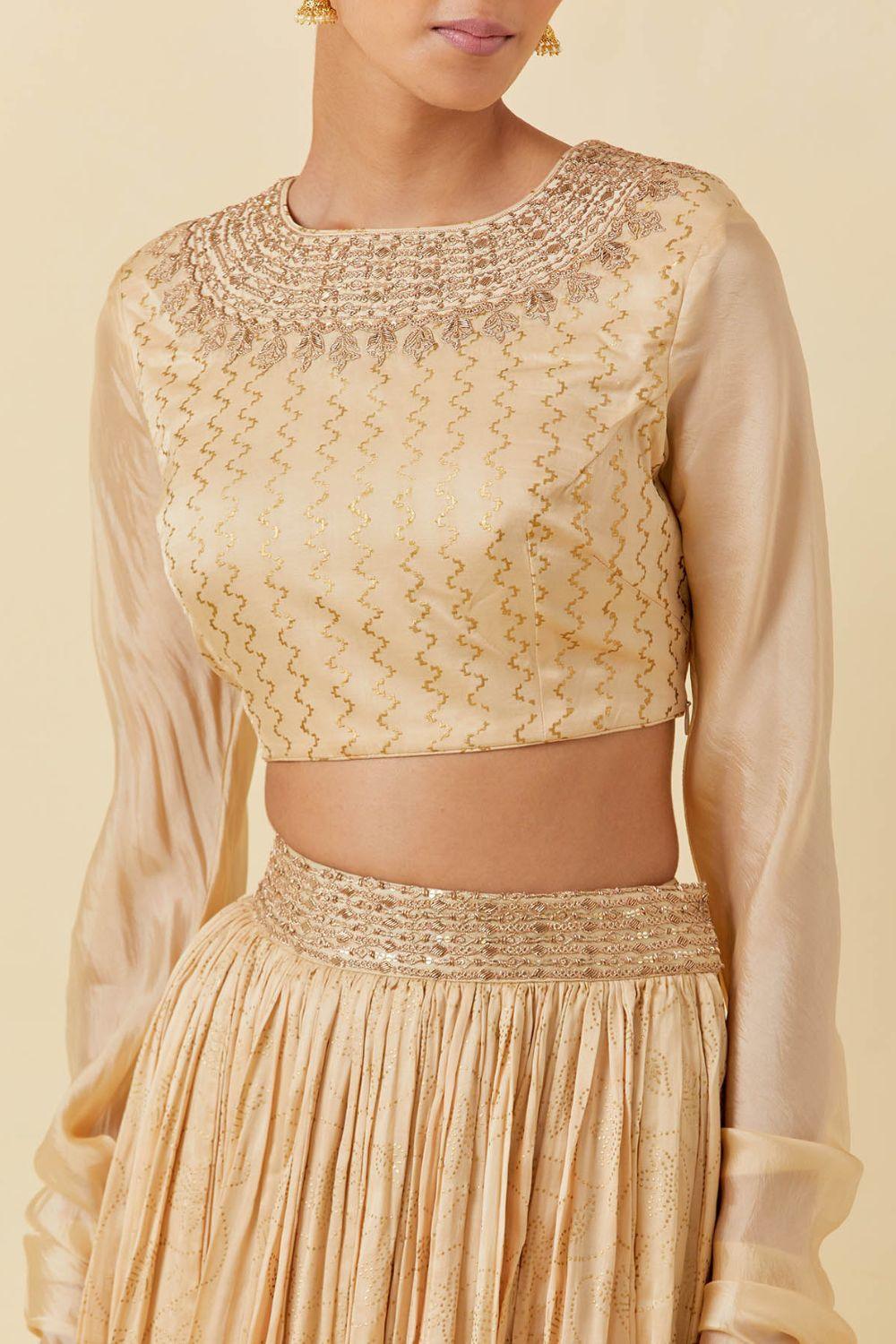 Buttercup Printed Top Paired With Skirt