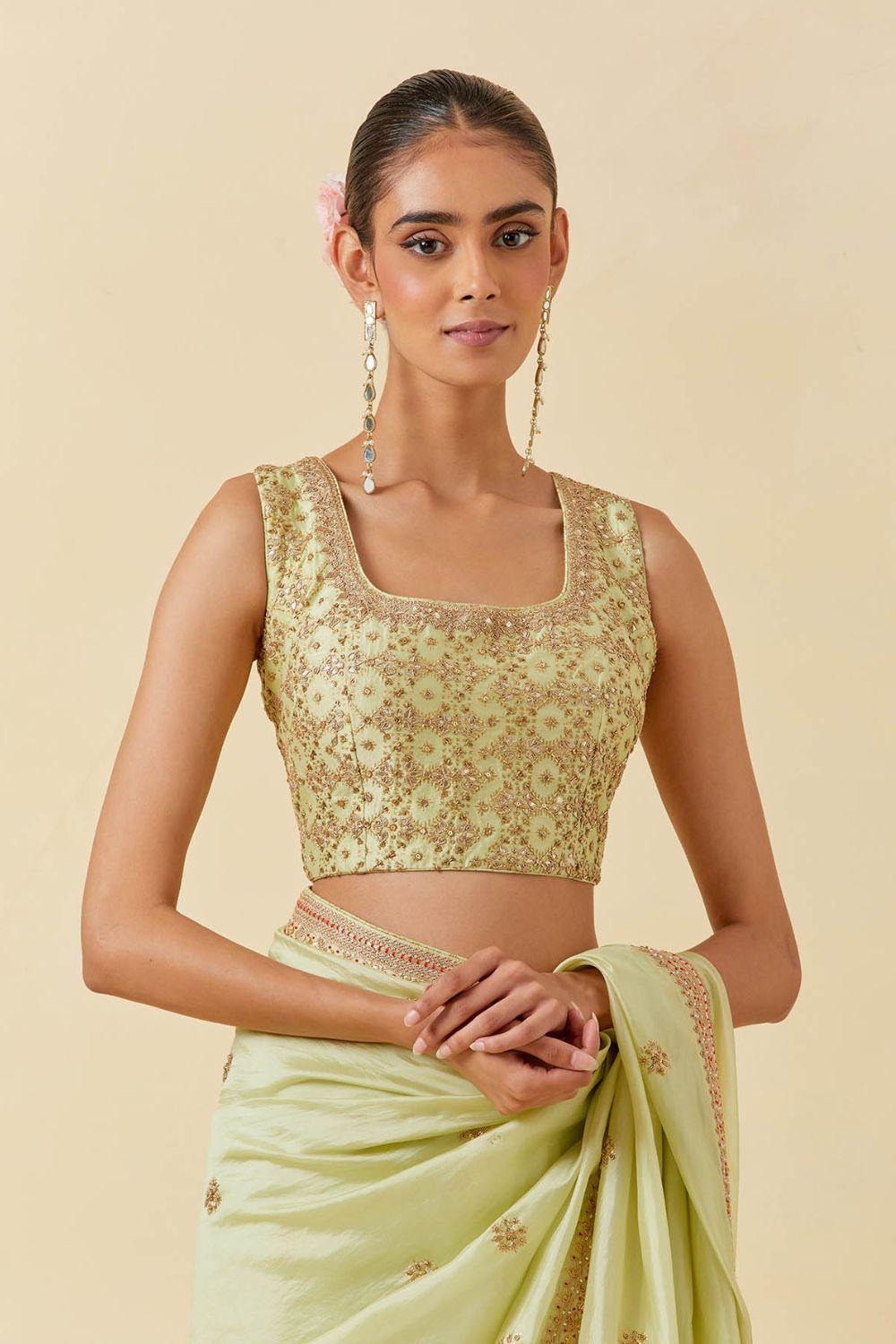 Embroidered Saree