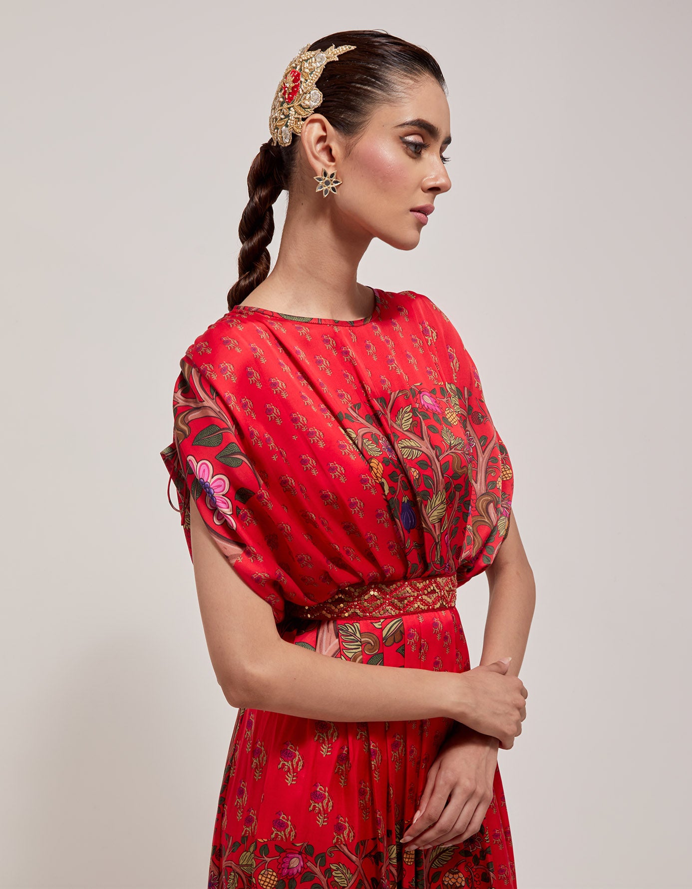 Waist-Belt Dress