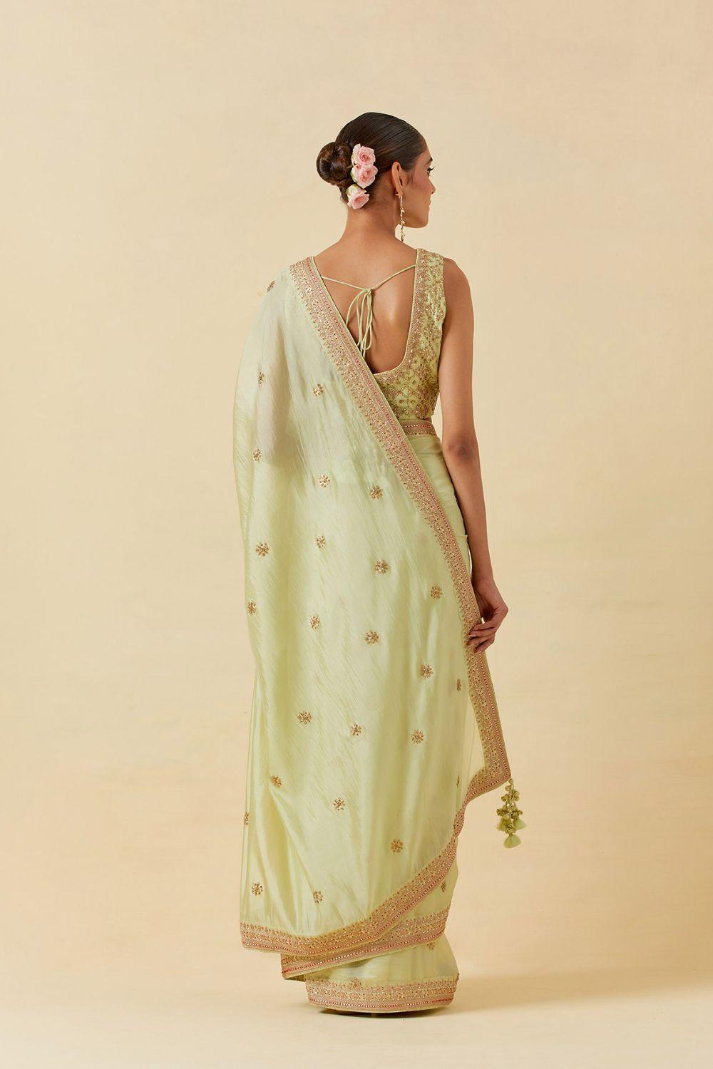 Embroidered Saree