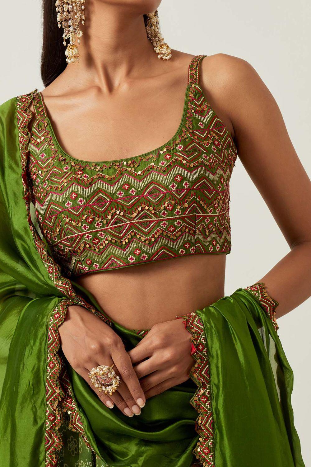 Bandhani Lehenga Set