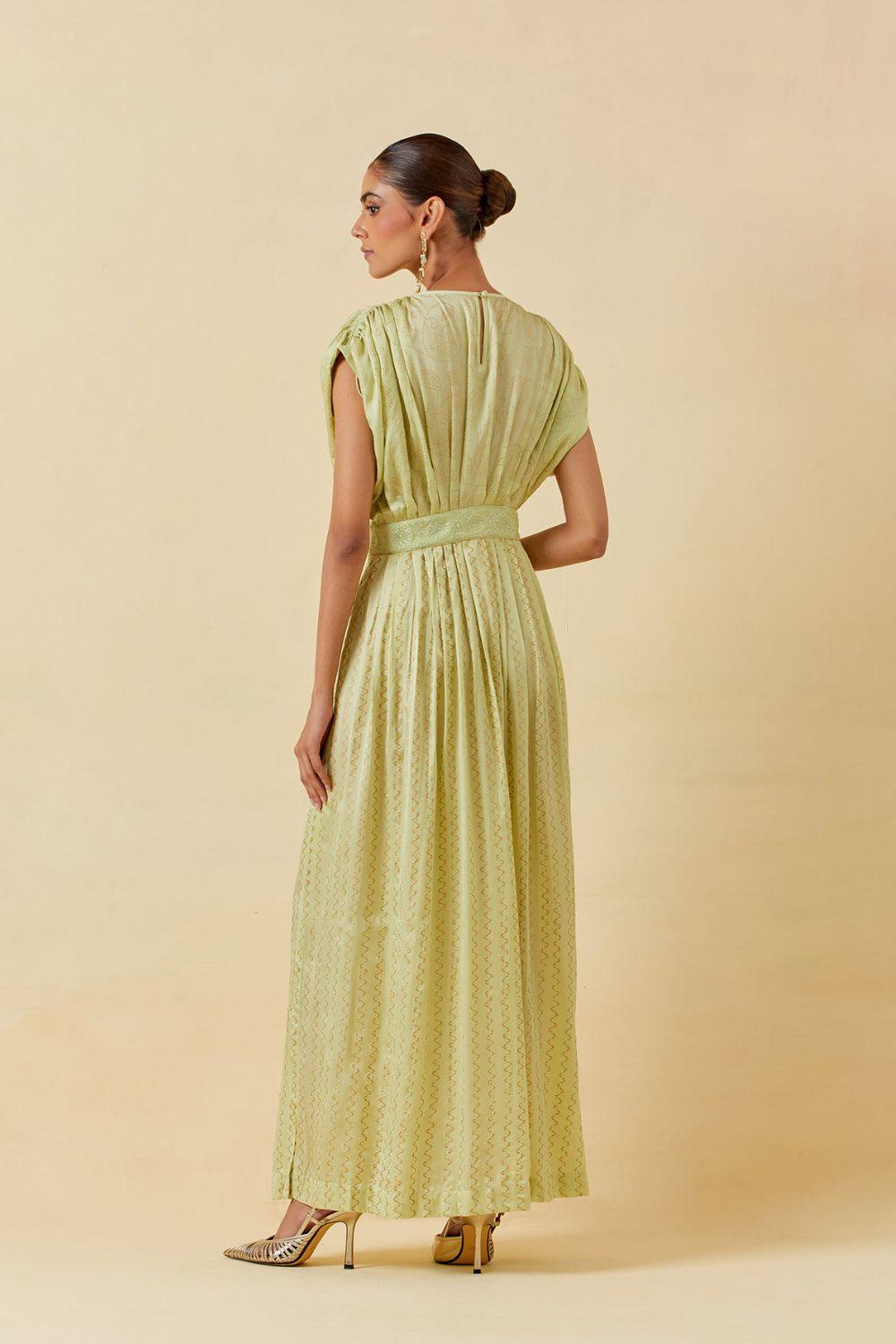 Mint Waistbelt Dress