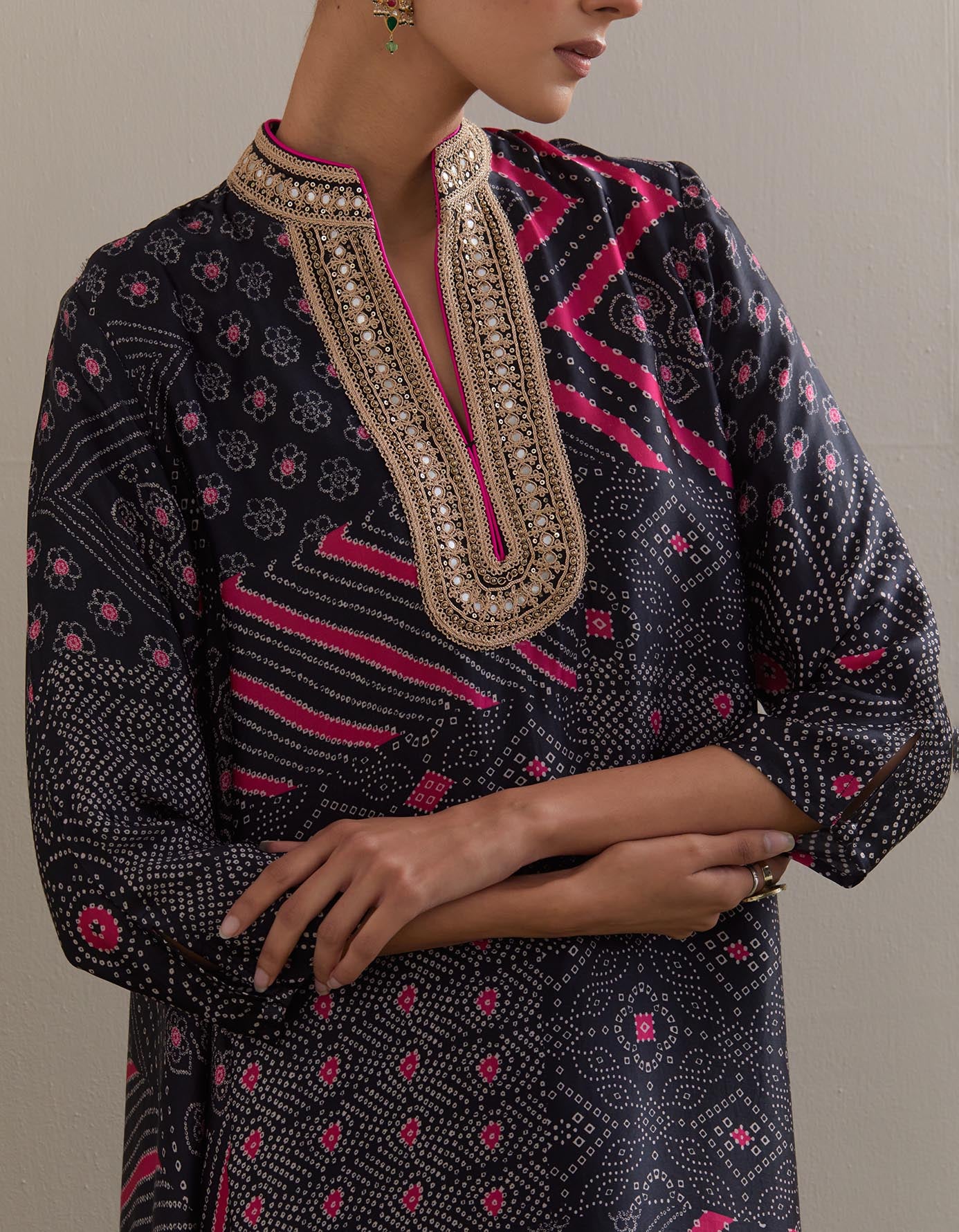 Kaftaan Kurta Set