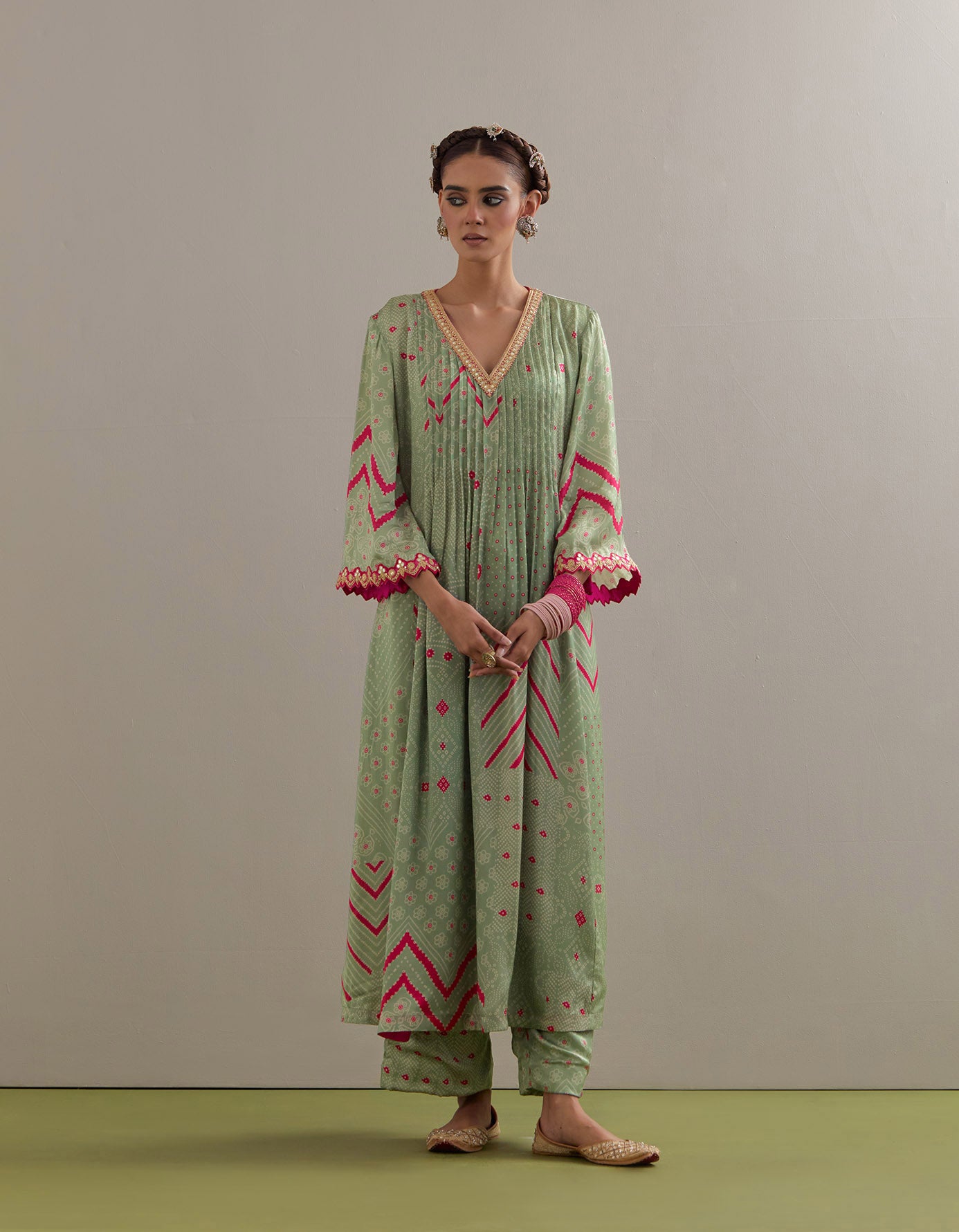 Kaftaan Kurta Set