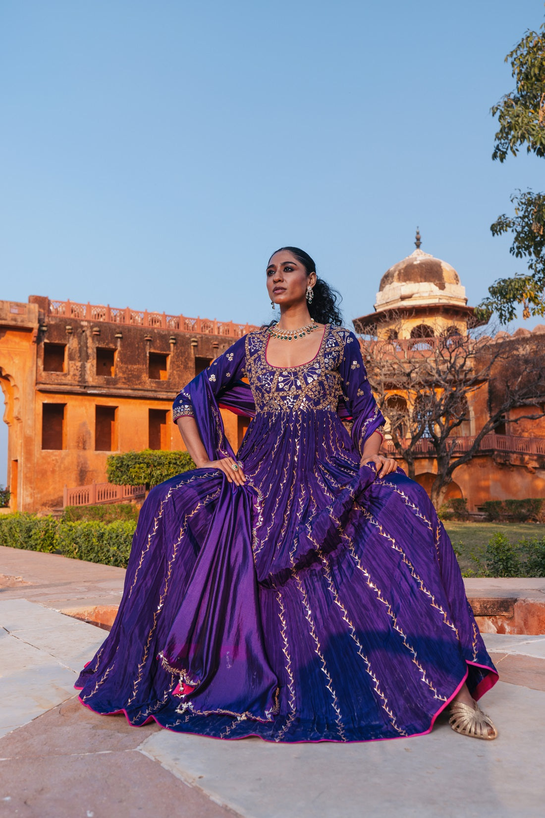 Classic Anarkali Set – Punit Balana
