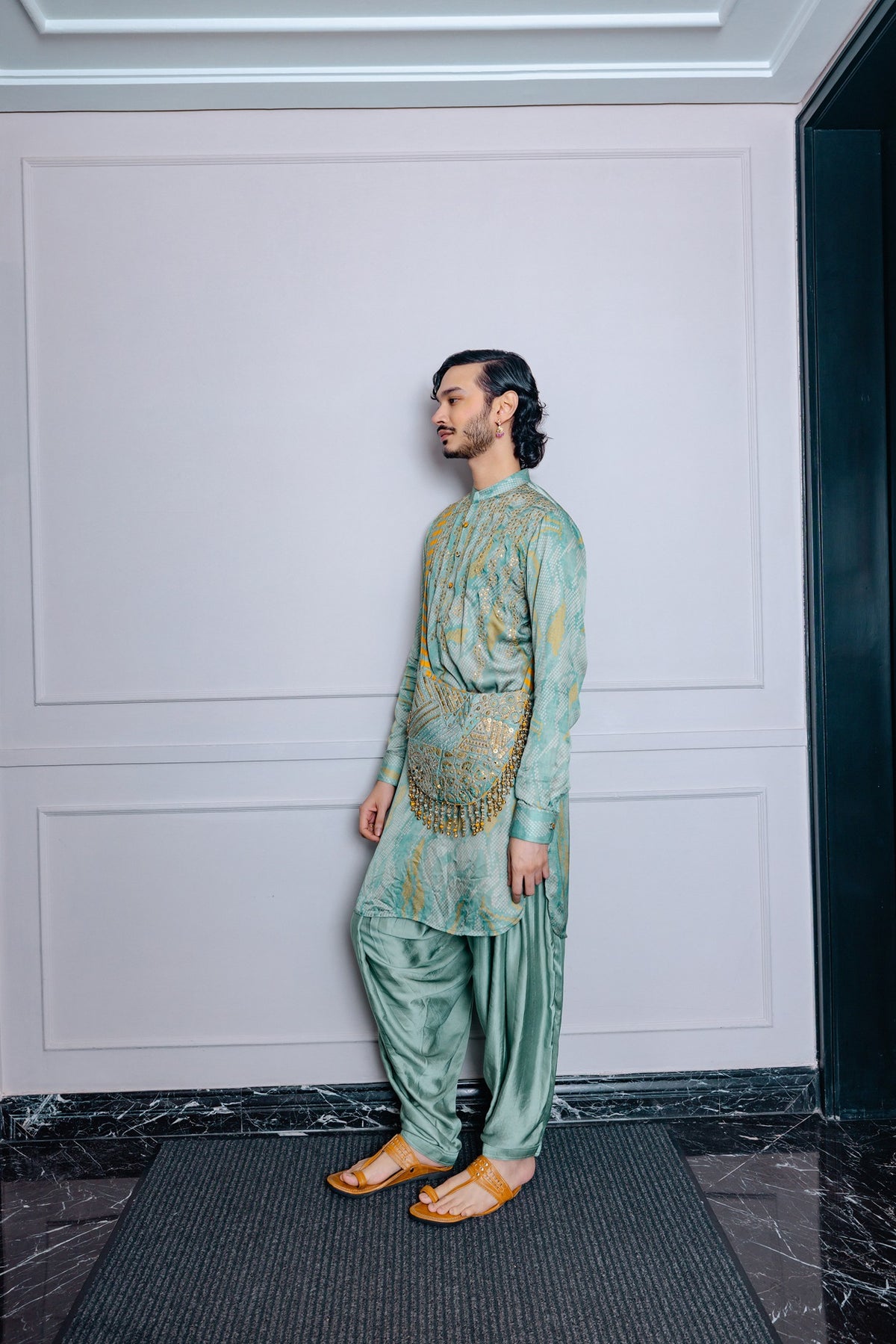 Sage Green Kurta Set