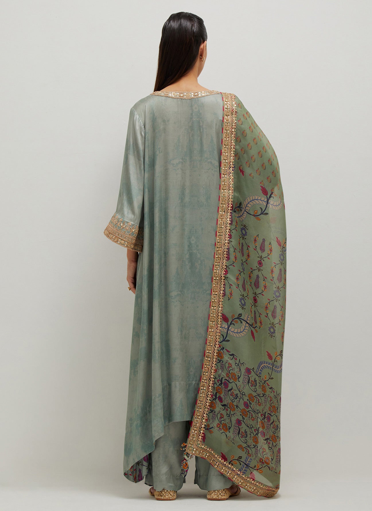 Kaftaan Kurta Set