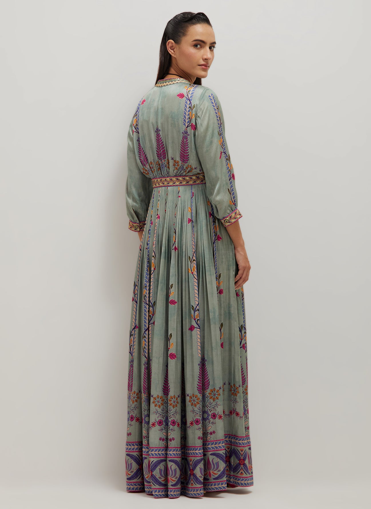 Long Wrap Dress