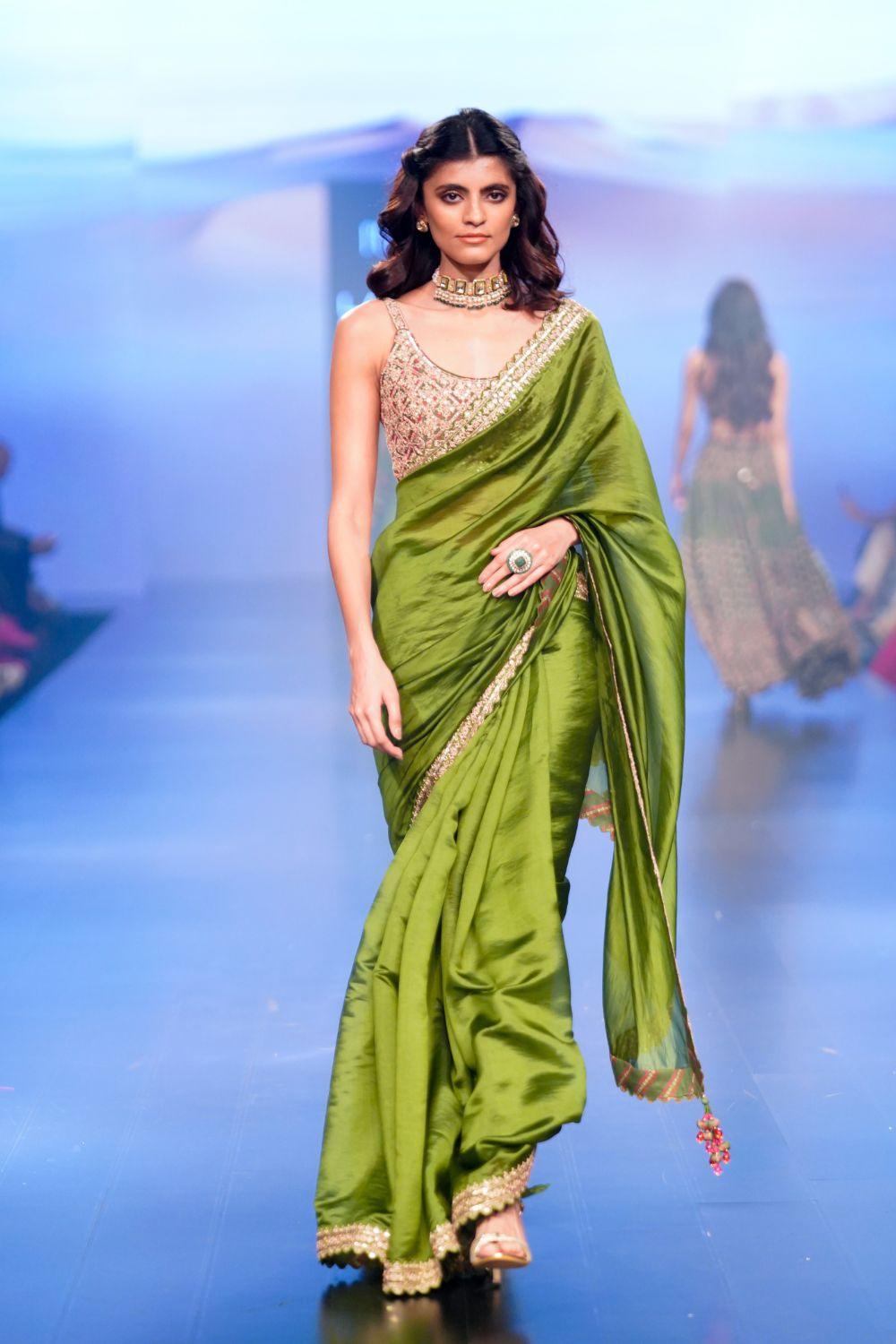 Embroidered Saree