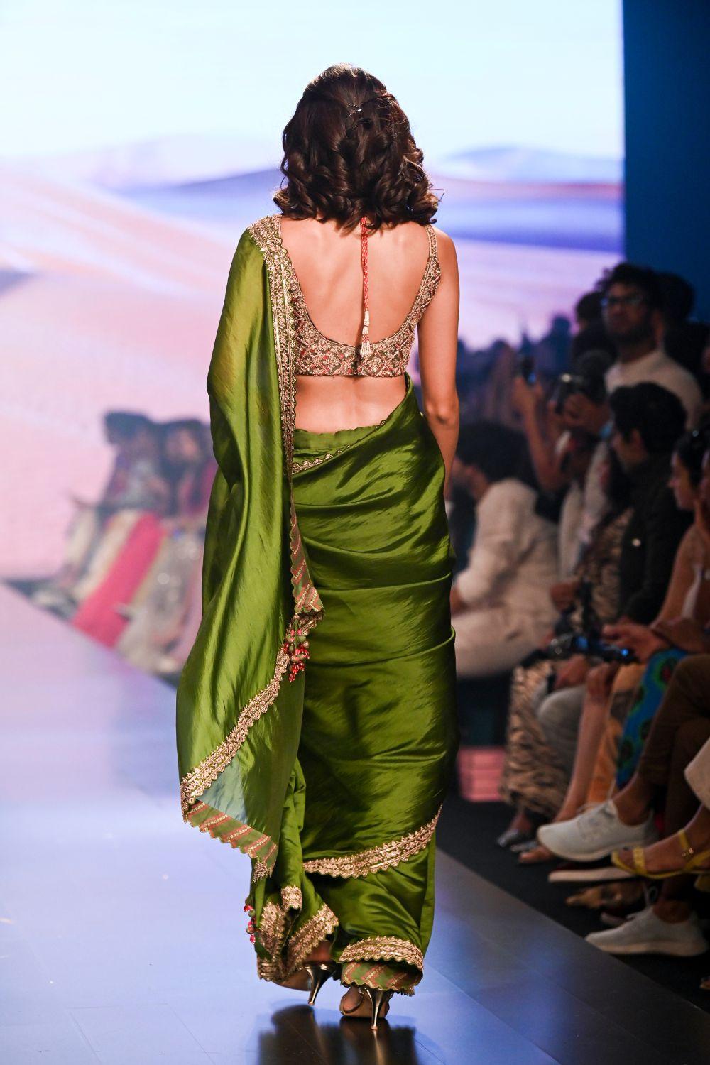 Embroidered Saree