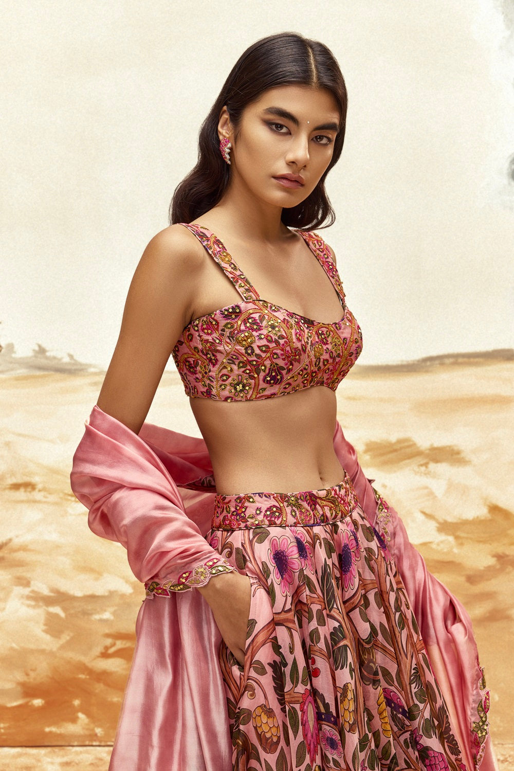 Johari Skirt Set