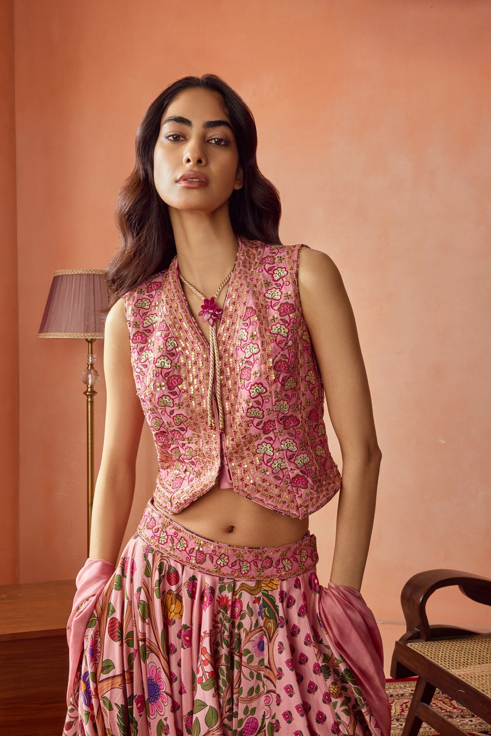 Johari Skirt Set