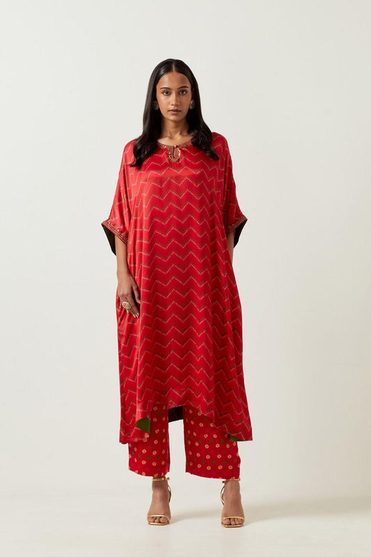 Kaftaan Kurta Set