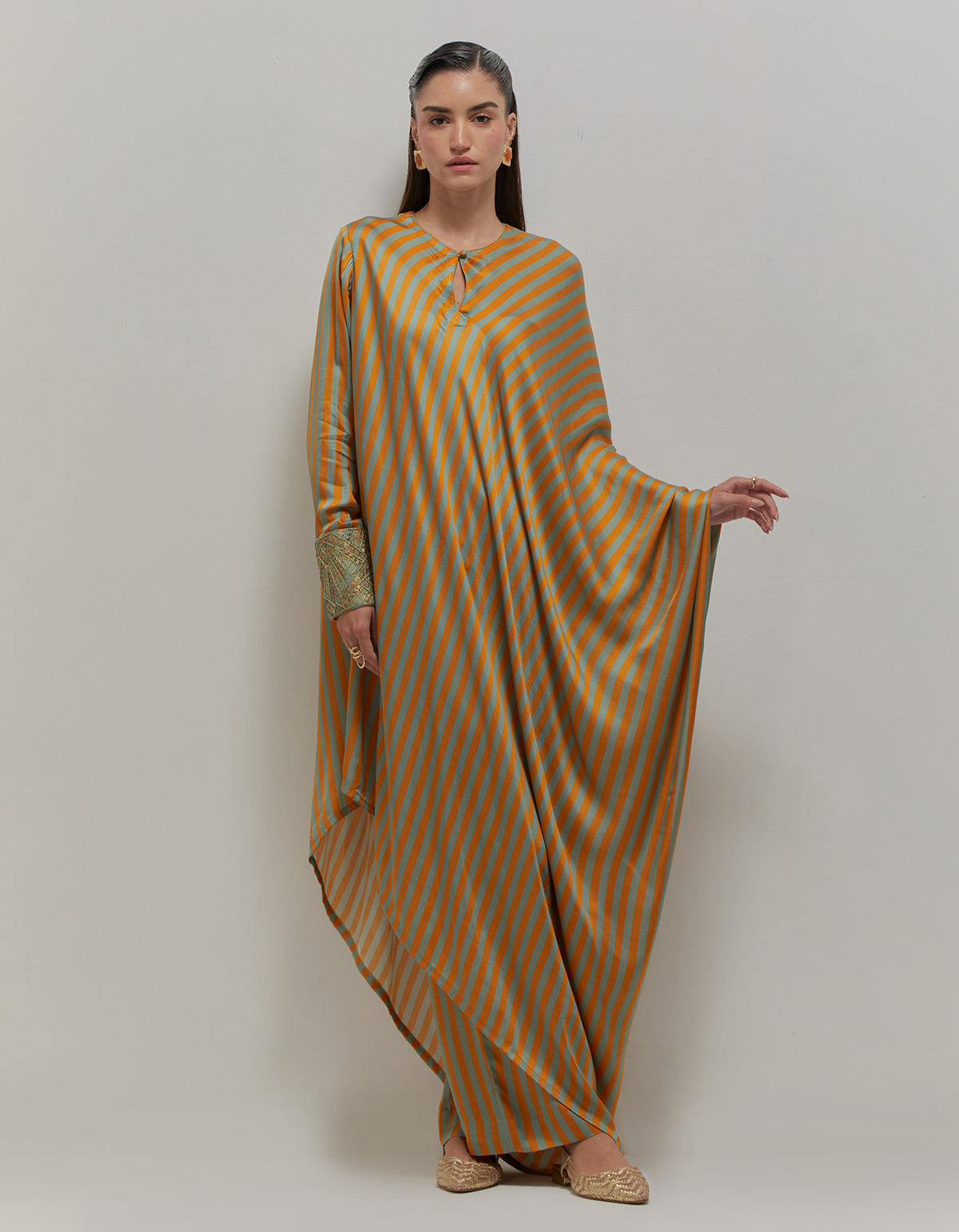 One Sleeve Tunic Set
