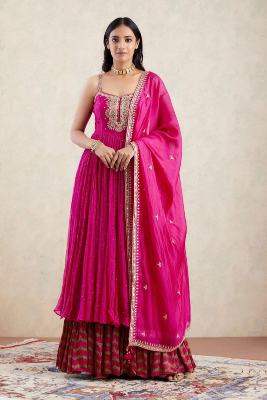 Strap Sharara Set