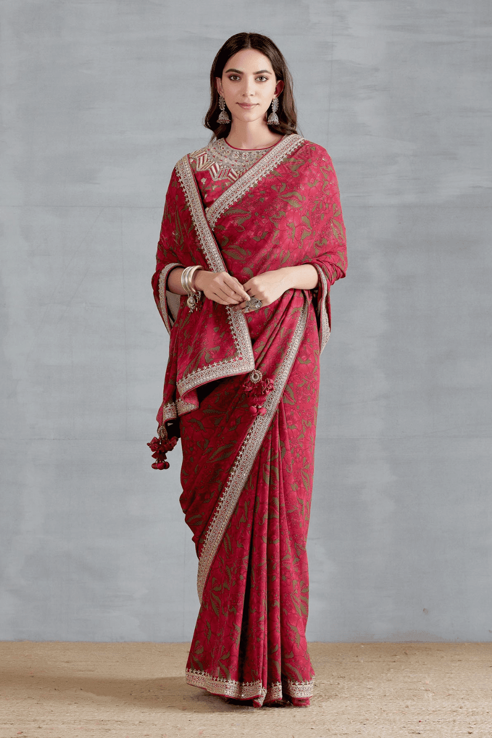 Marodi Saree Work With Blouse