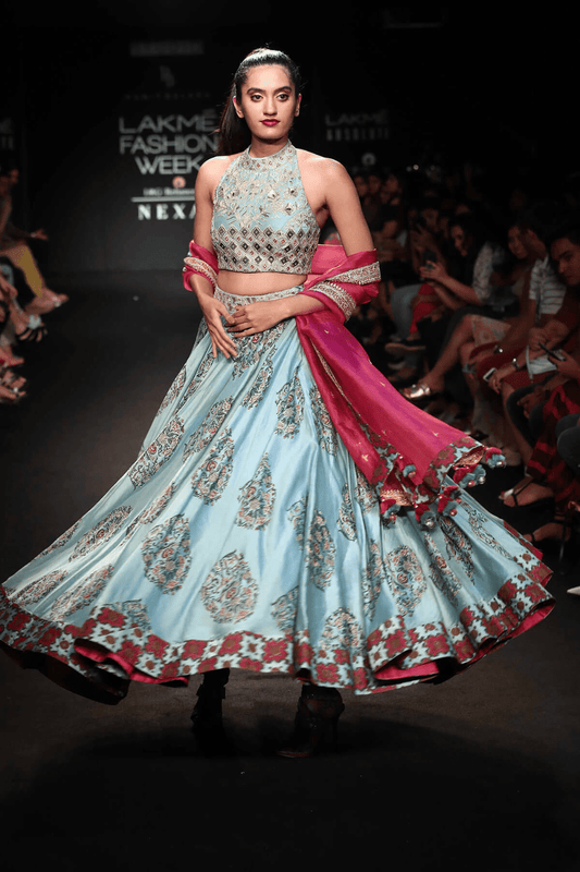 Blouse With Skirt & Dupatta