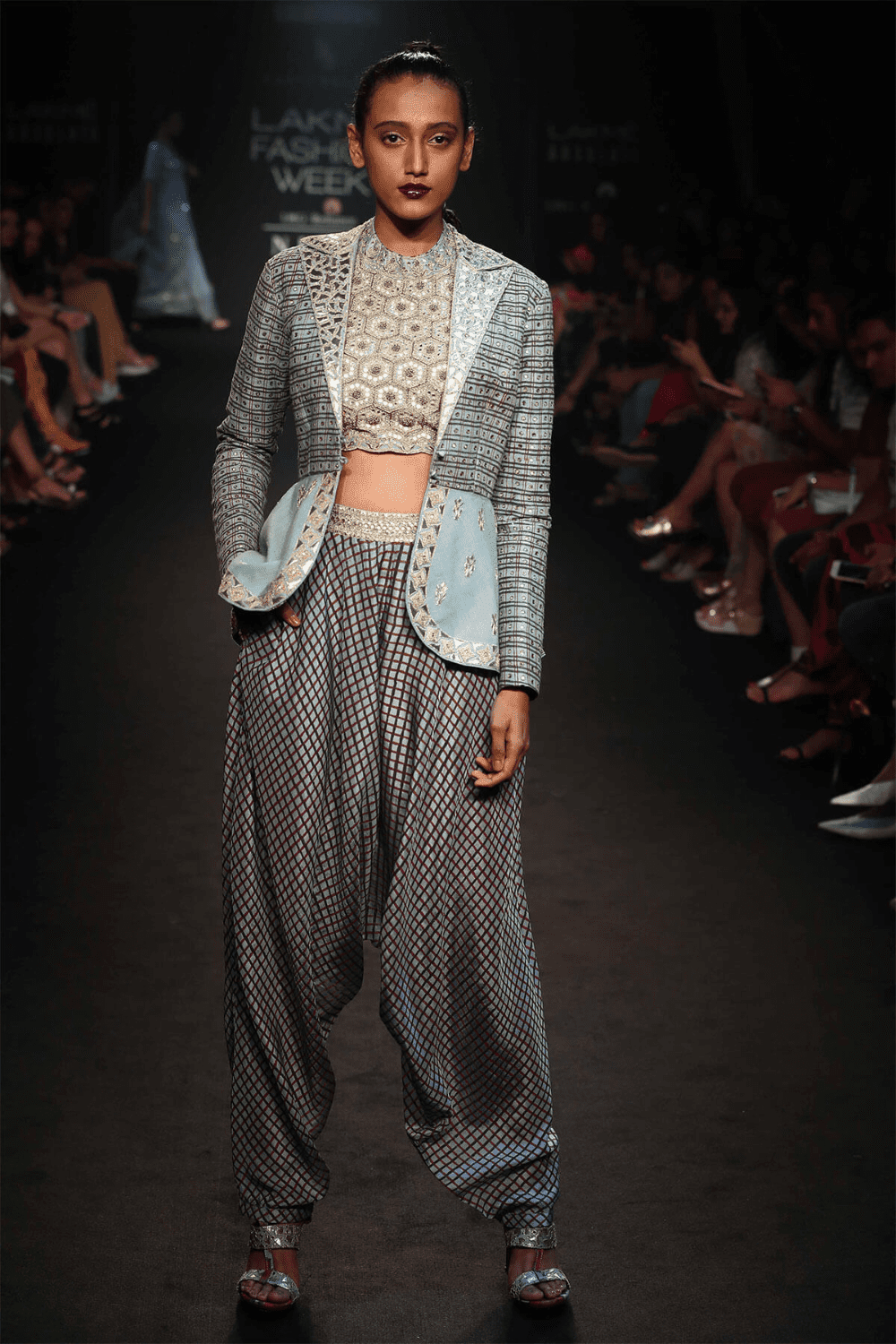 Peplum Jacket With Pants