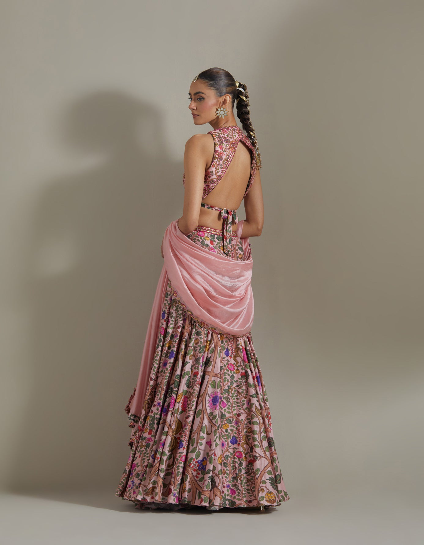 Printed Lehenga Set