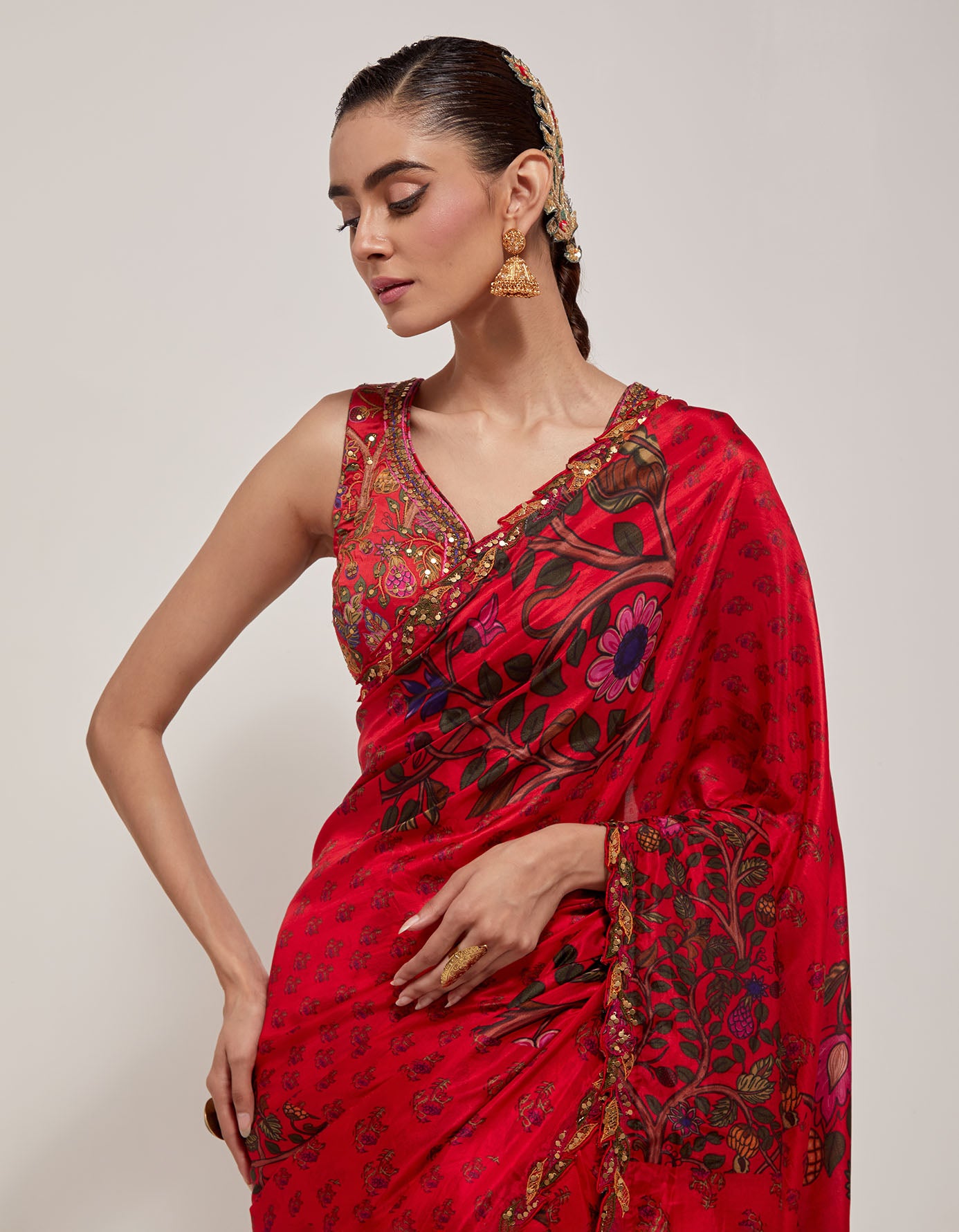 Amer Saree Set
