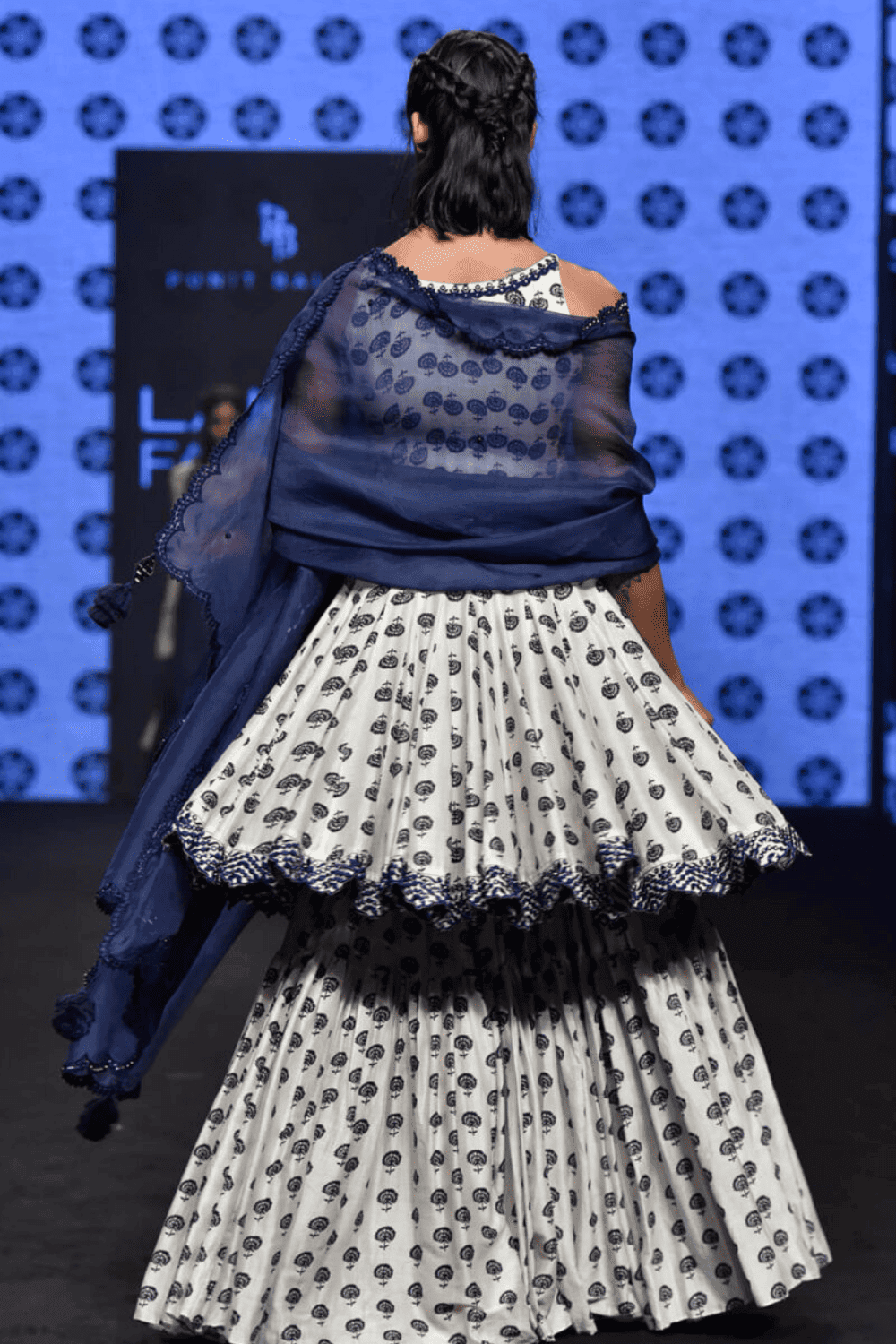 Short Anarkali With Gharara Set
