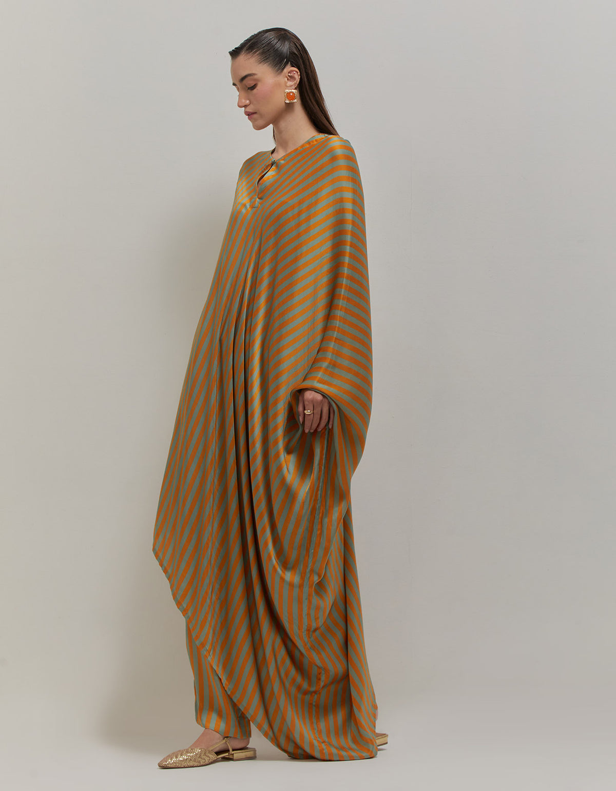 One Sleeve Tunic Set