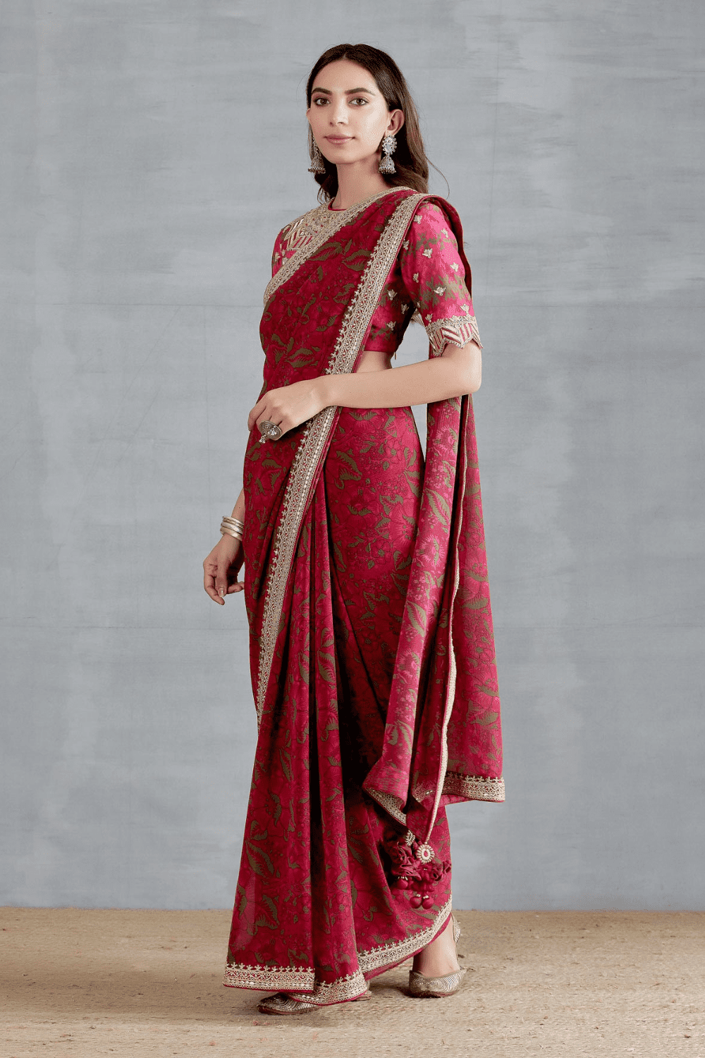 Marodi Saree Work With Blouse