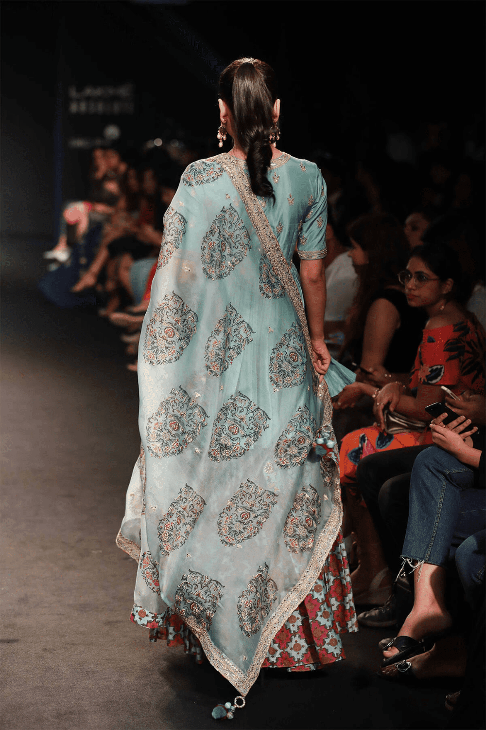 Short Anarkali With Gharara Set