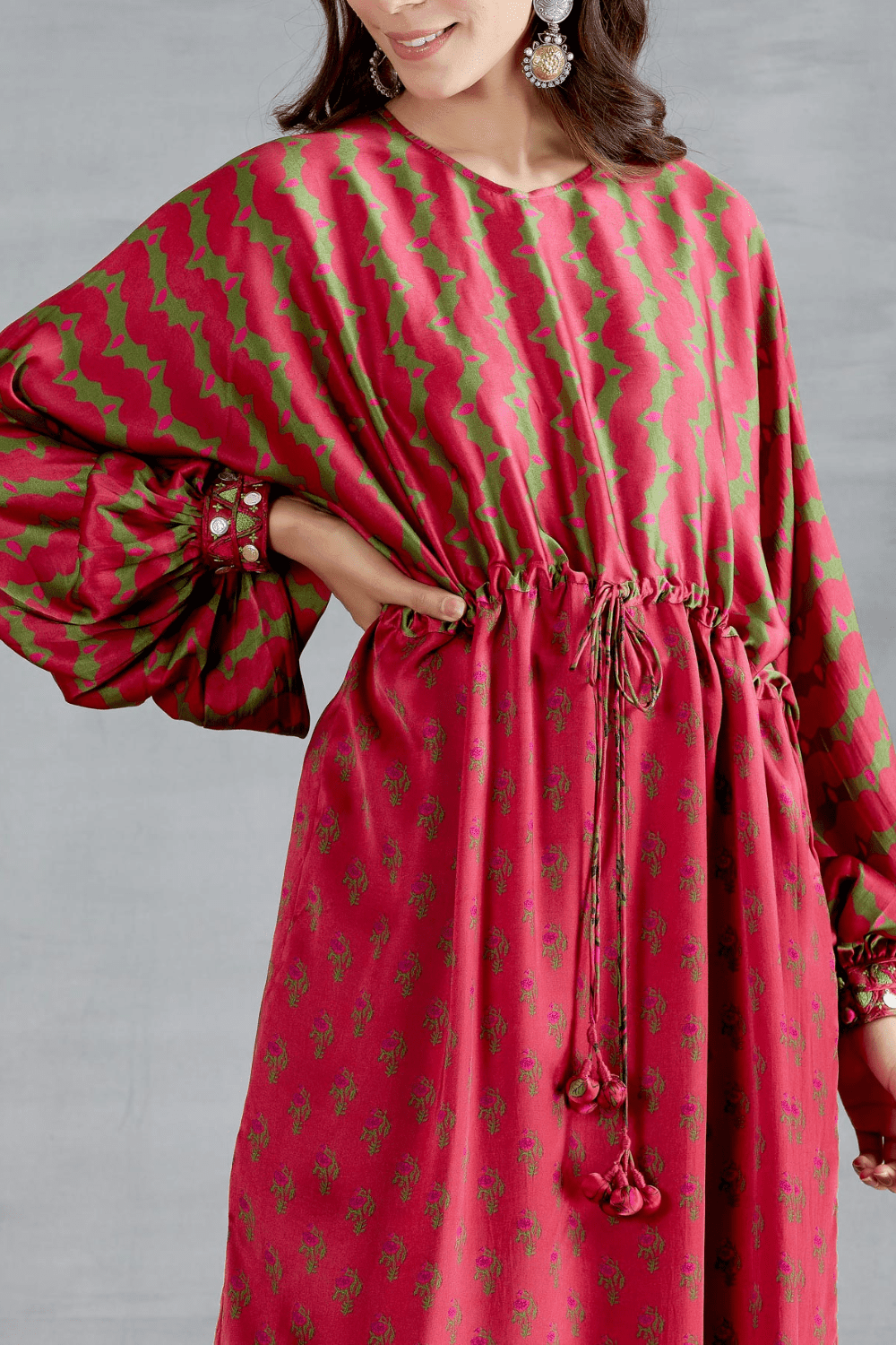 Loose String Tunic With Pant