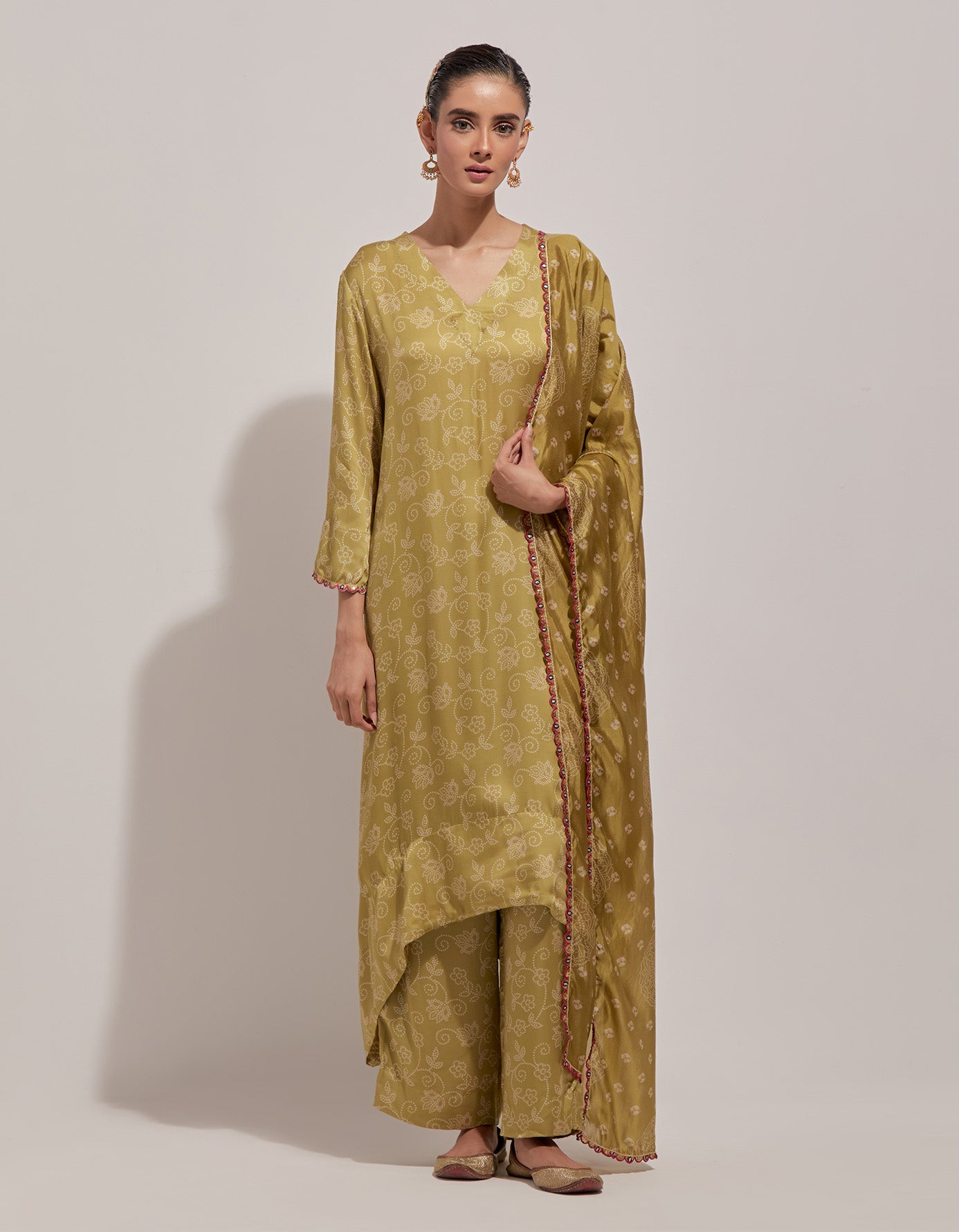 Kaftaan Kurta Set