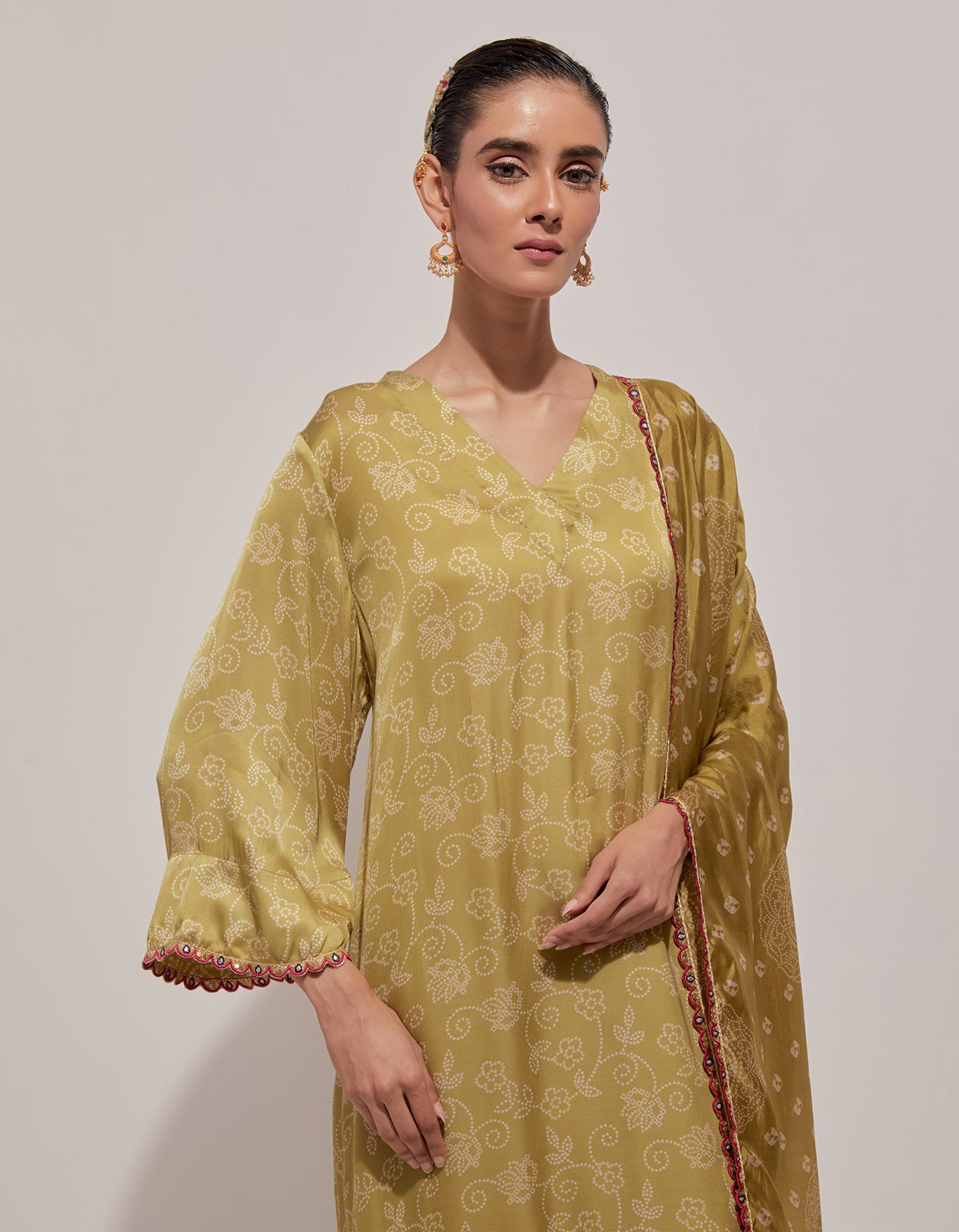 Kaftaan Kurta Set