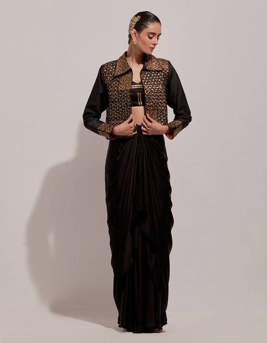 Jacket And Skirt Set