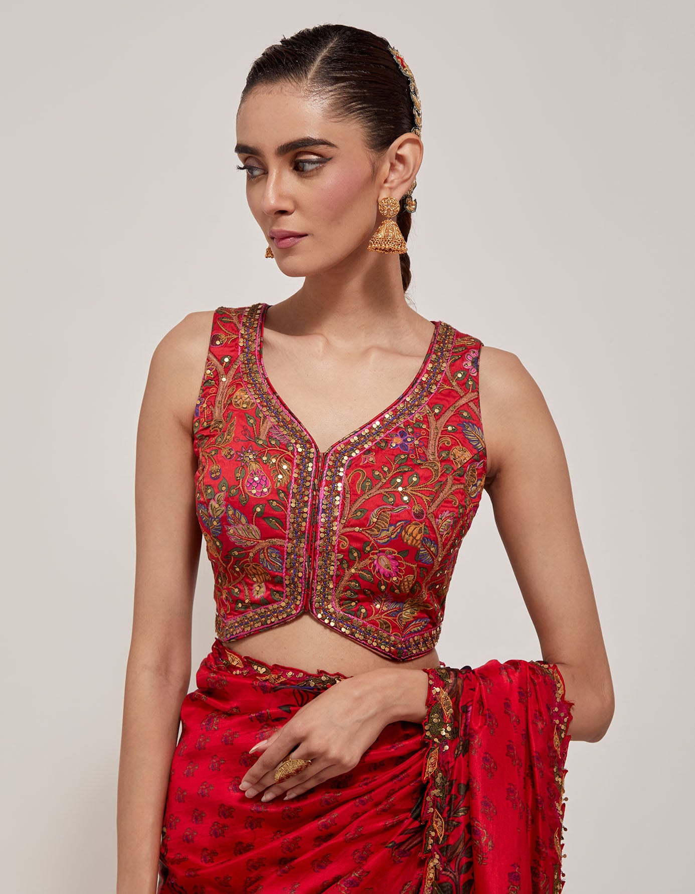 Amer Saree Set