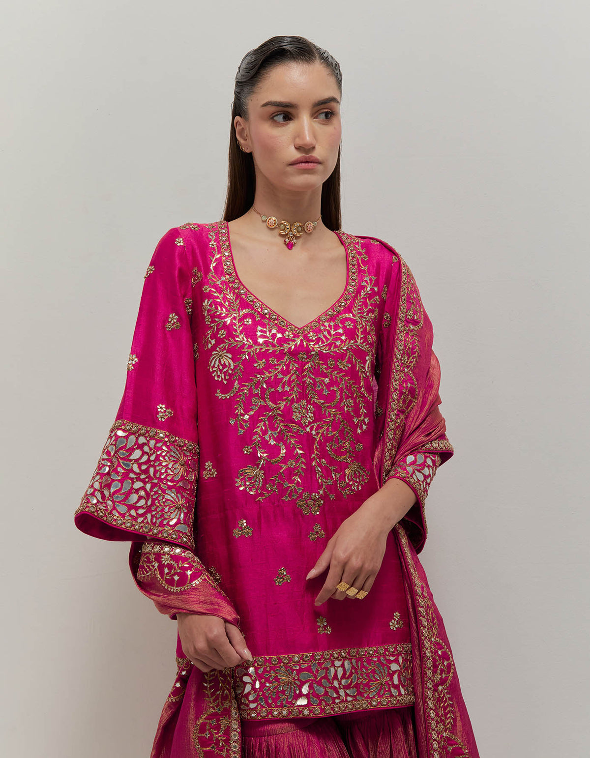 Rasberry Gharara set