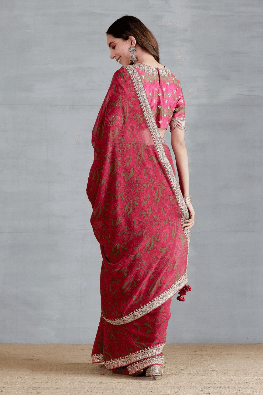 Marodi Saree Work With Blouse