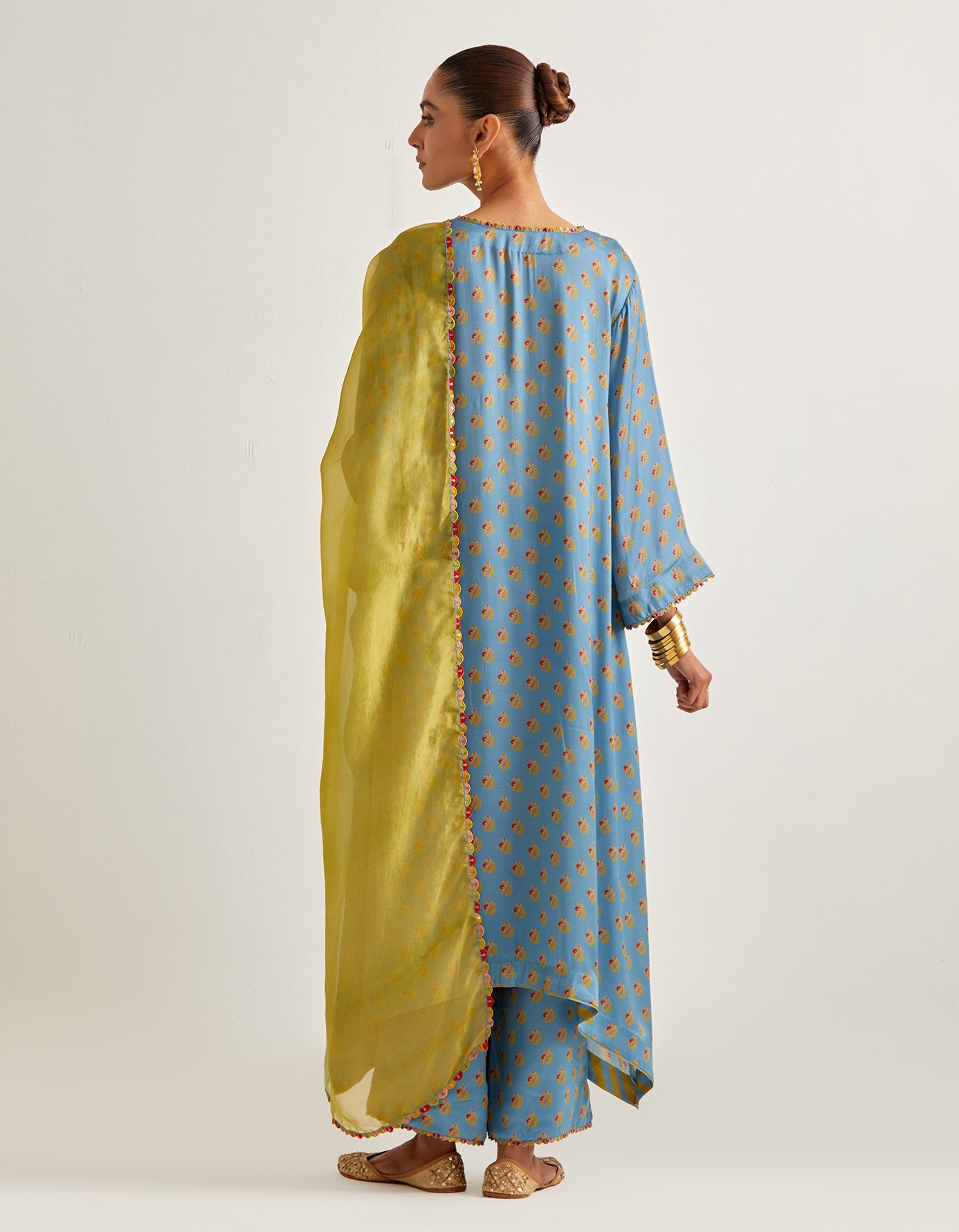 Kaftaan Kurta Set