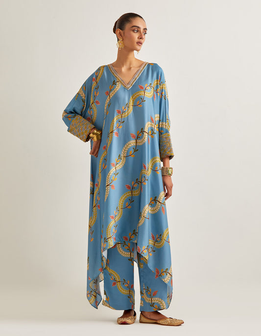 Kaftaan Kurta Set