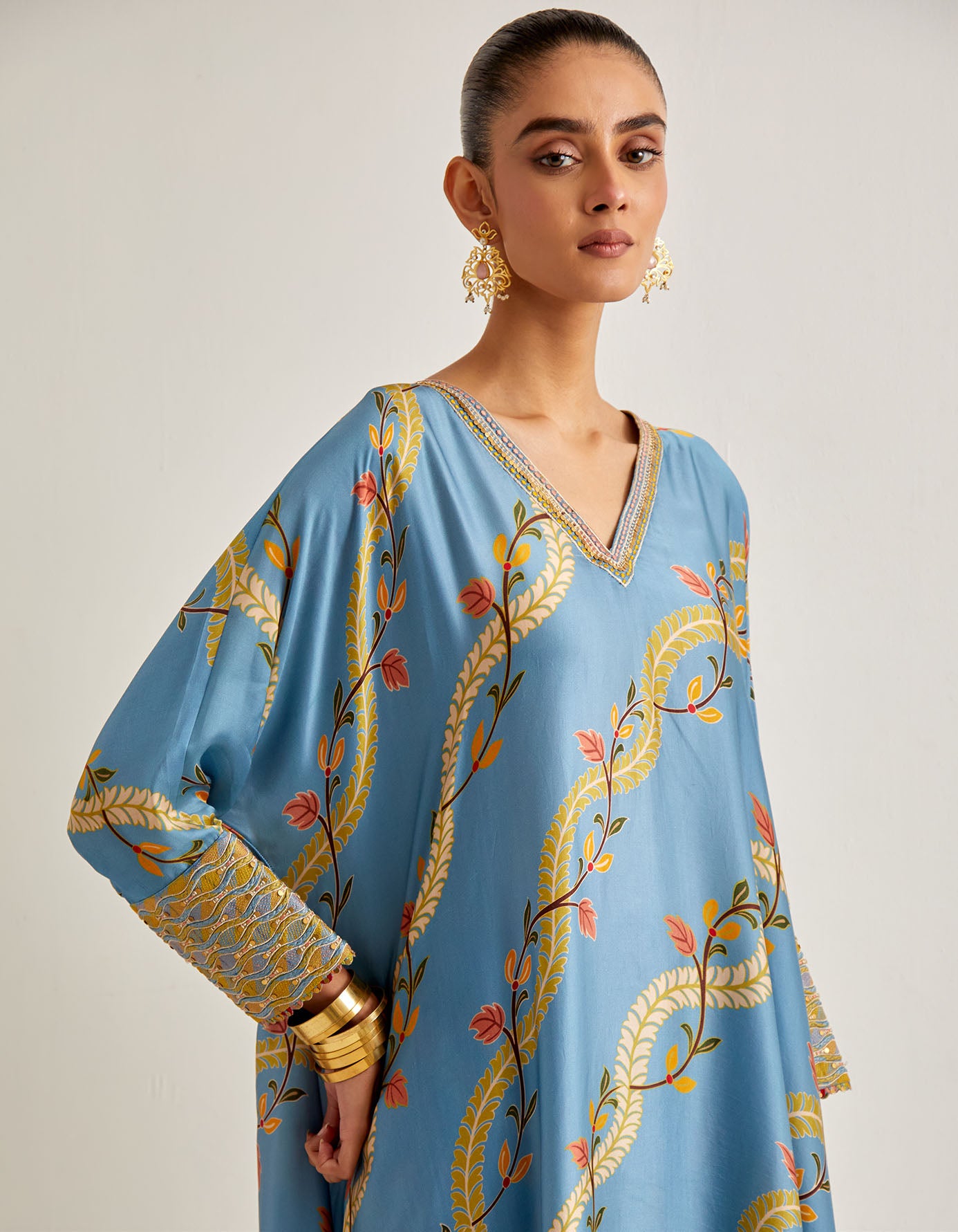Kaftaan Kurta Set