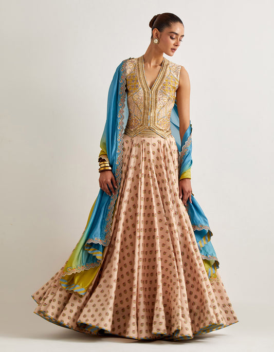 The Noor bagh Skirt Set